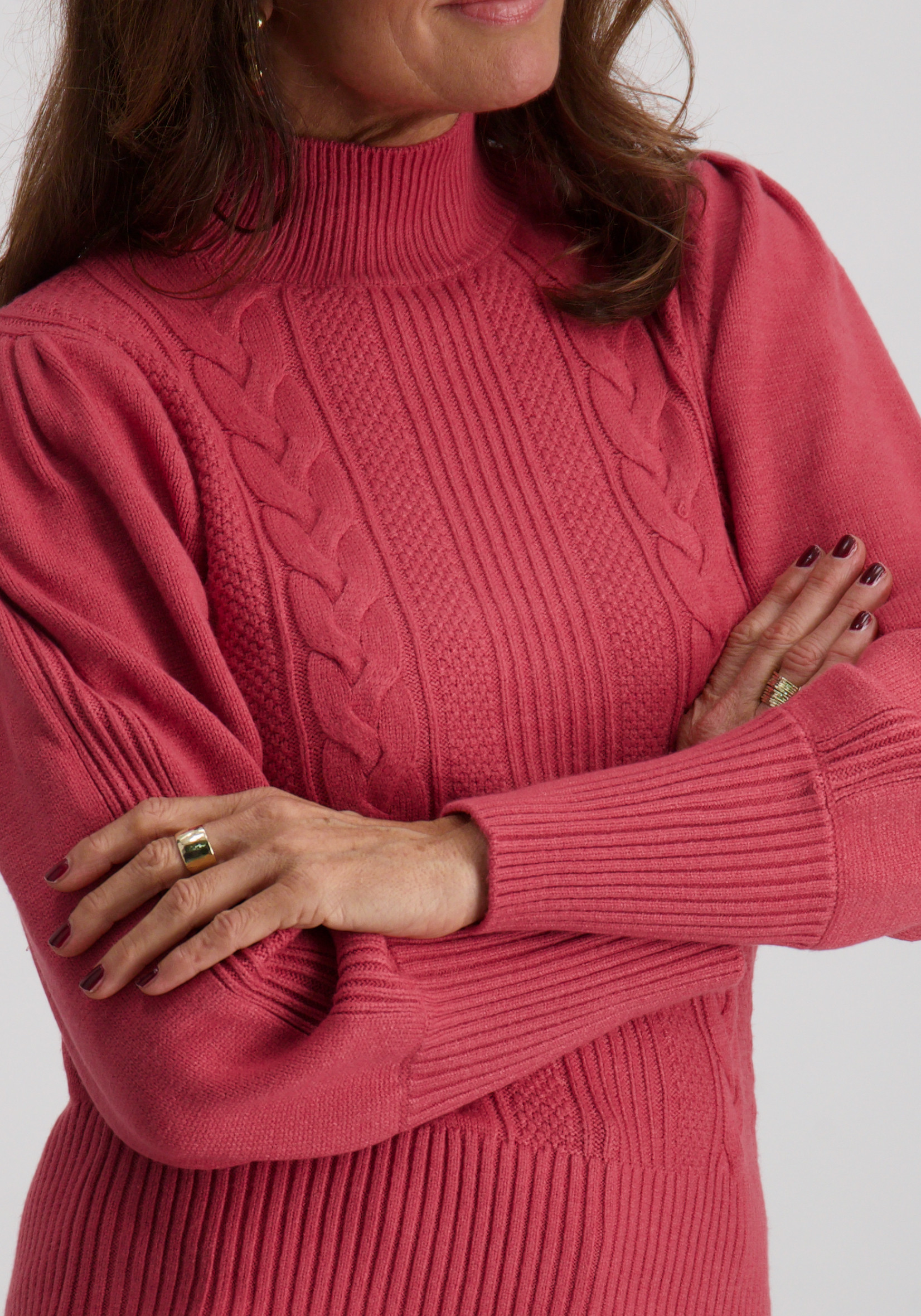 Tramontana Trui cables Y13-18-601 Rose