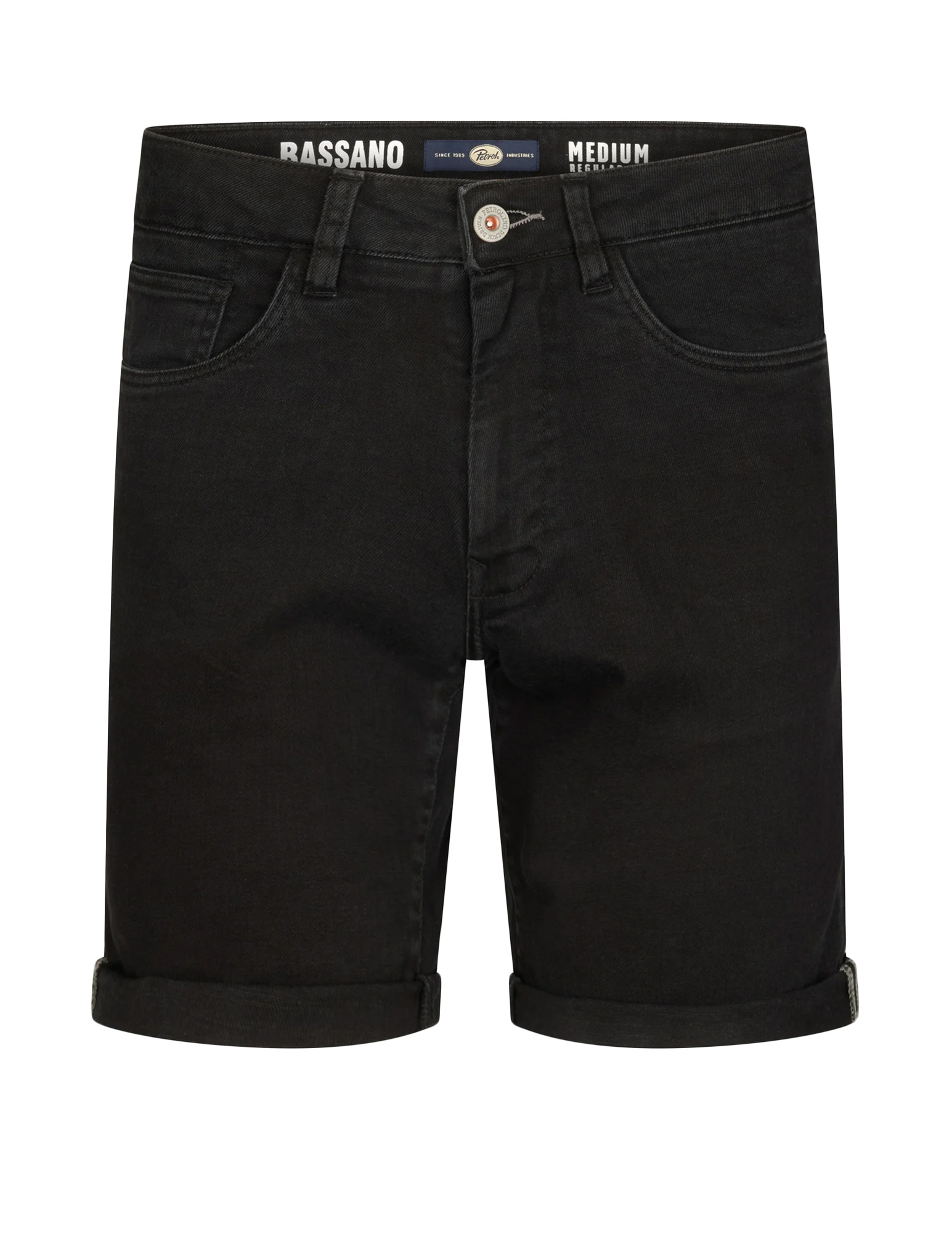 Petrol Denim short M-ROS-SHO001 Zwart