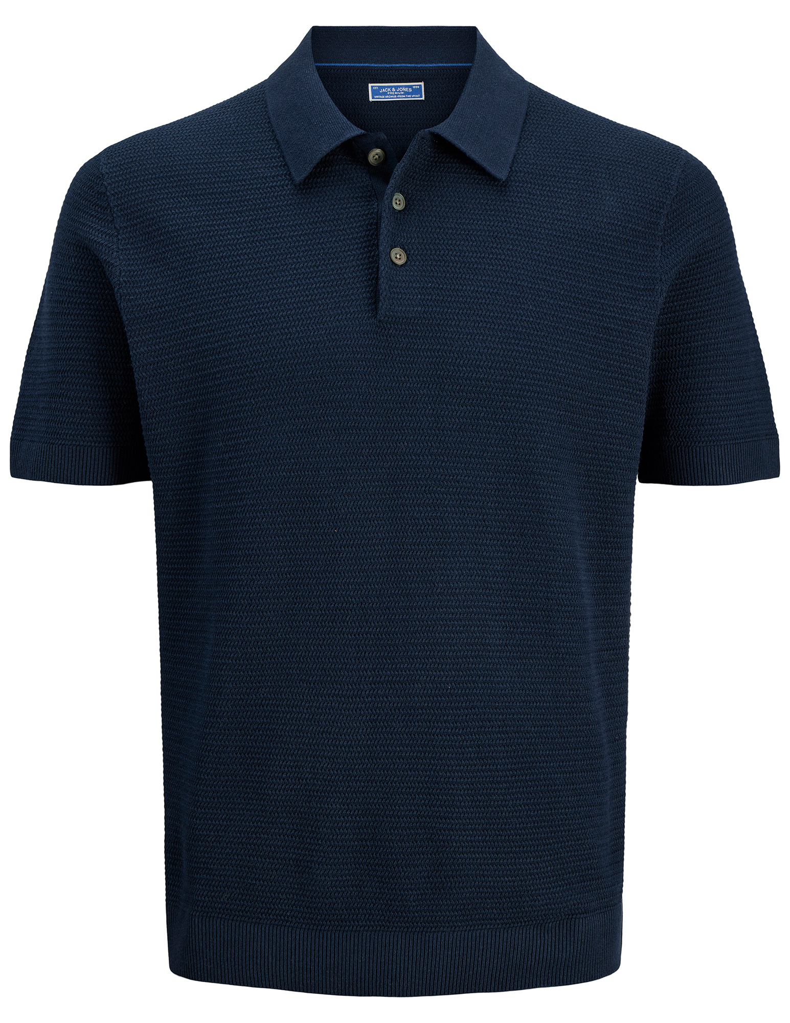 JACK & JONES Polo Riley 12292034 Donker blauw