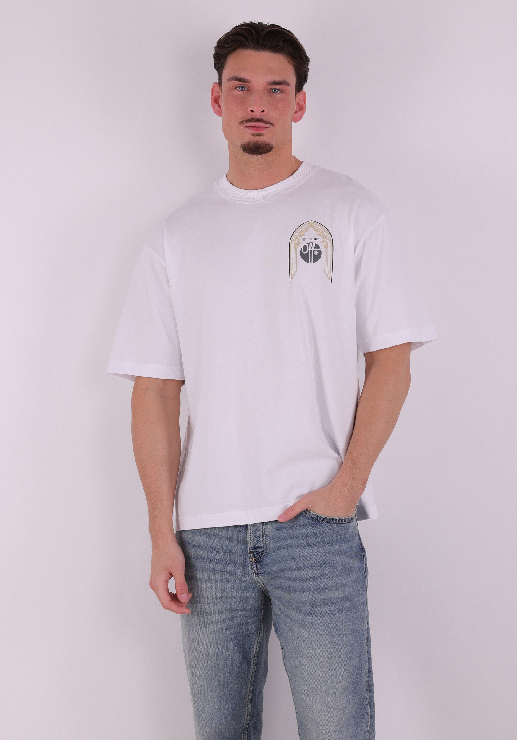 Off The Pitch T-shirt Sacred  OTP261035 Wit