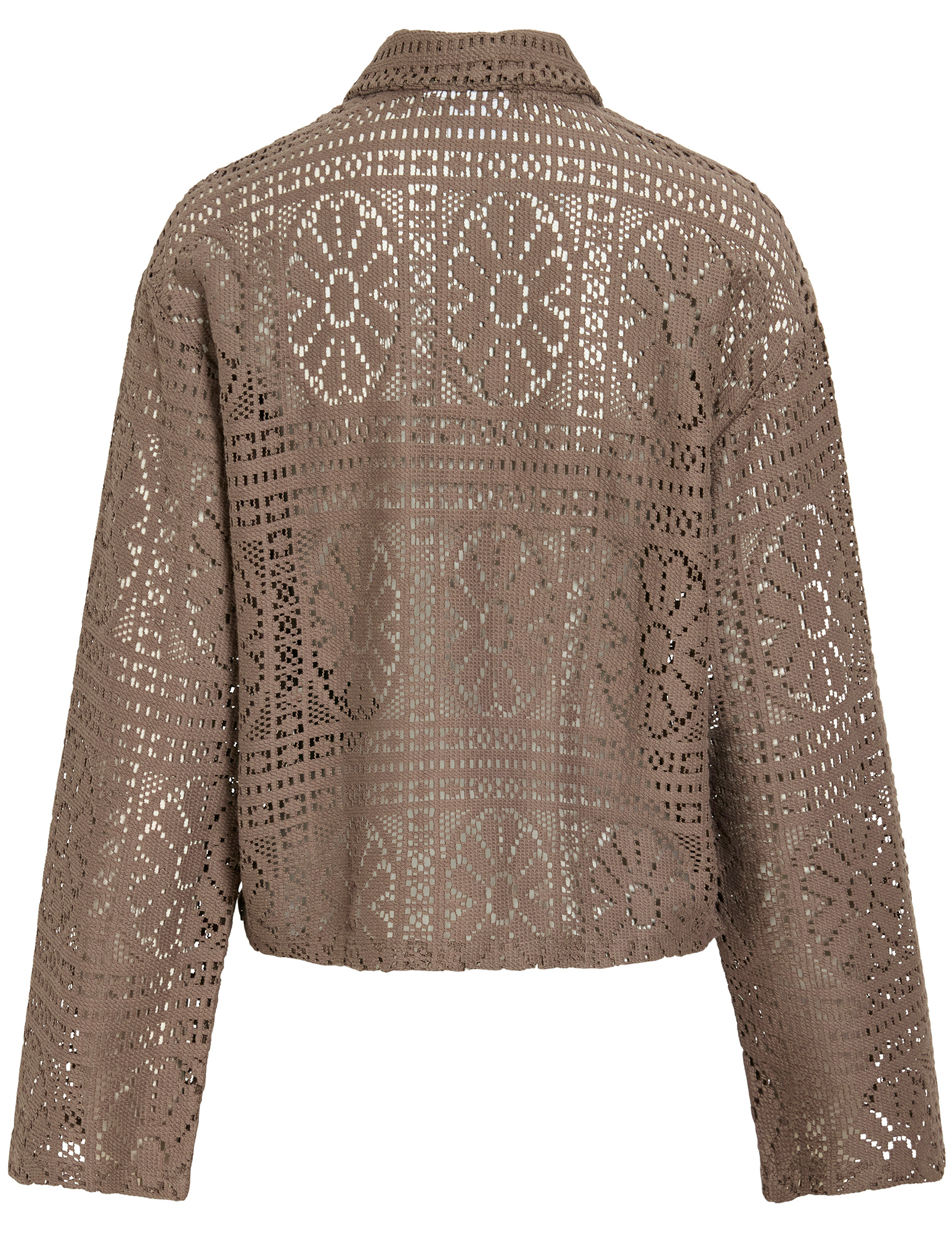 Vila Blouse Merinda 14105211 Bruin