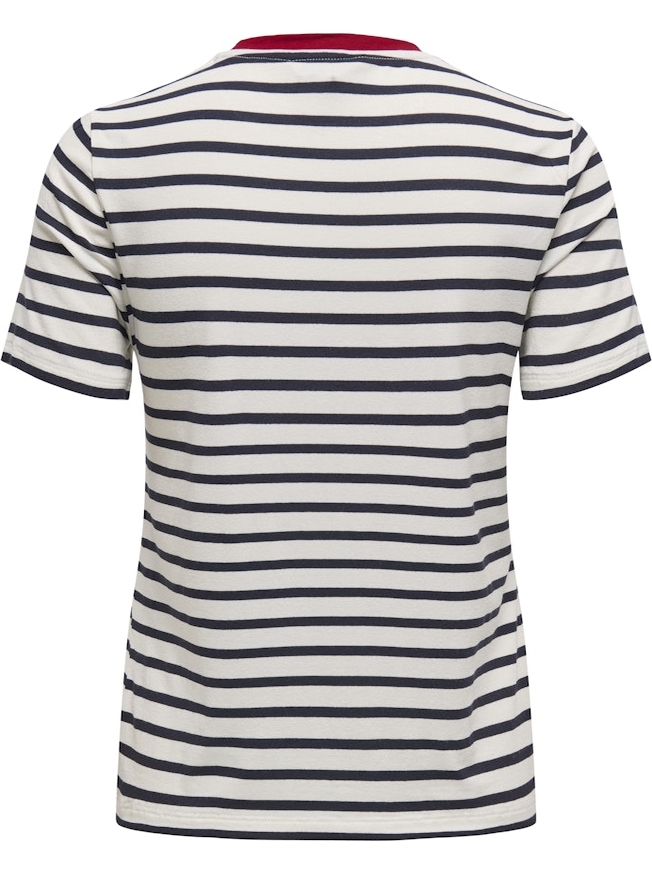 Only T-shirt Heart life 15318959 Wit