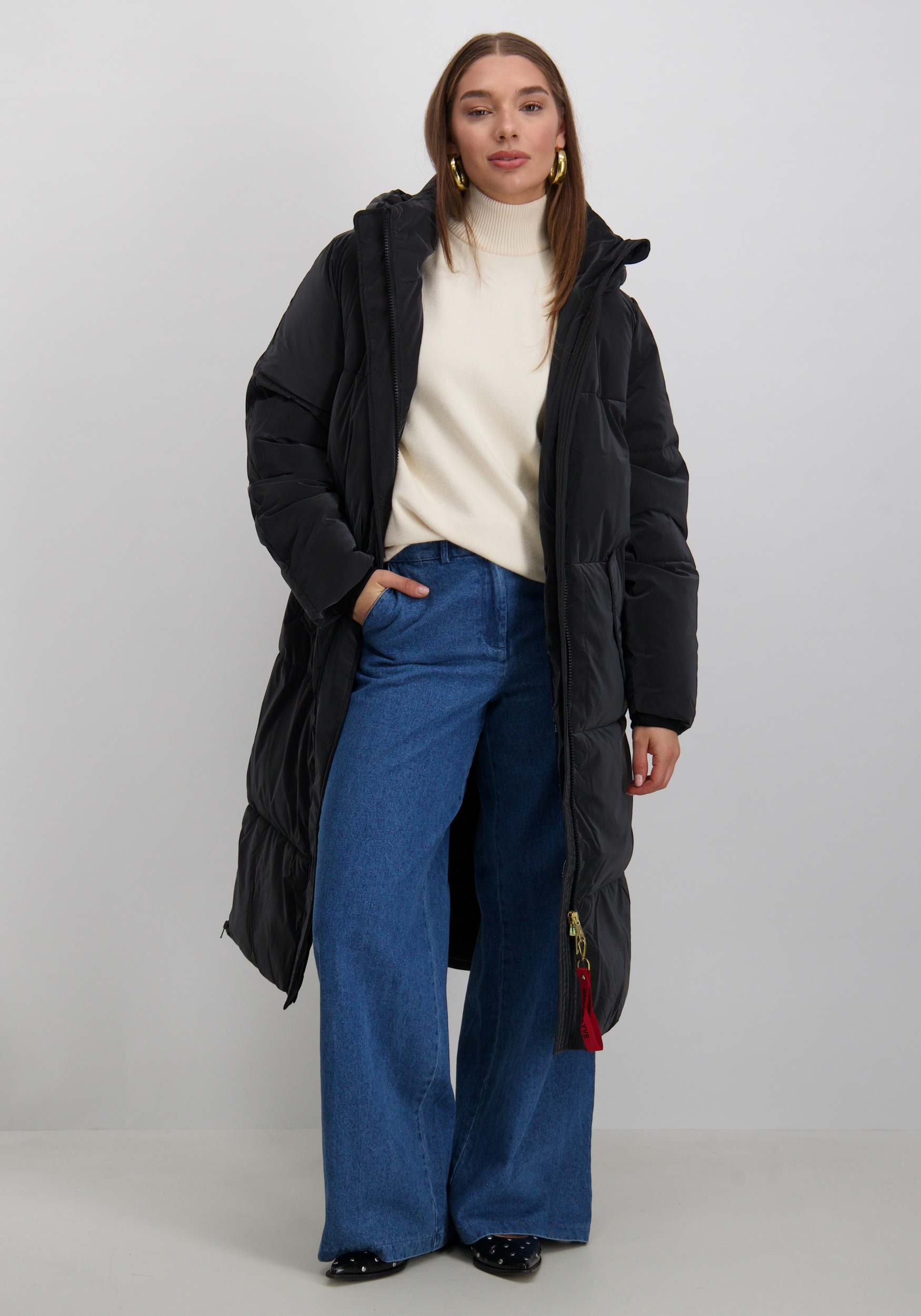 Harper & Yve Winterjas Yitty AW25N202 Zwart