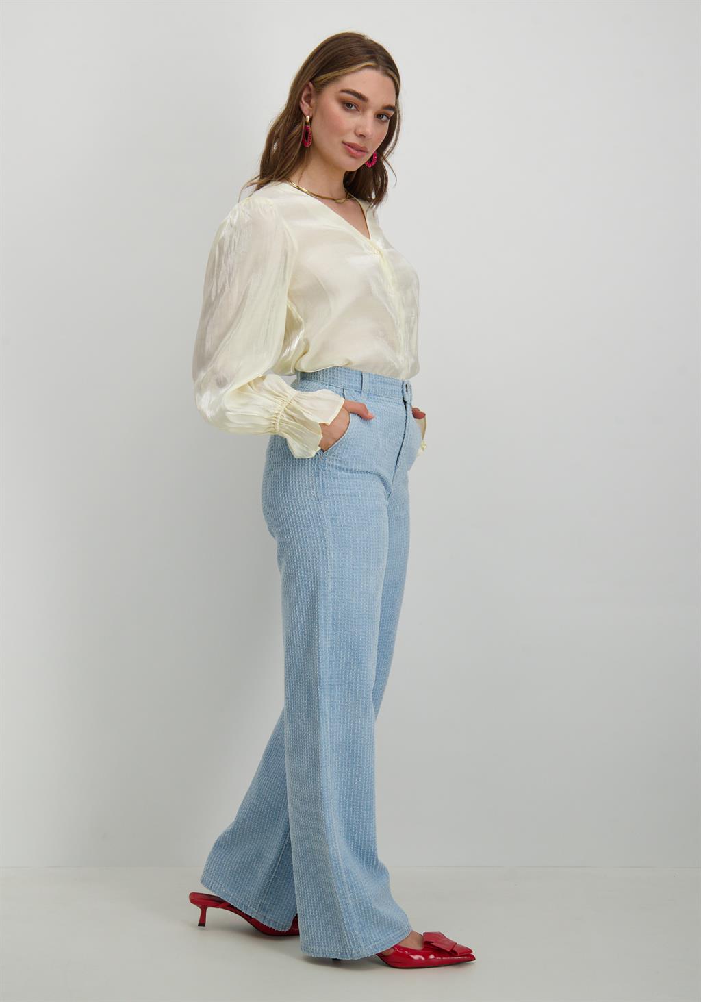 Amaya Amsterdam Blouse LEXI Beige