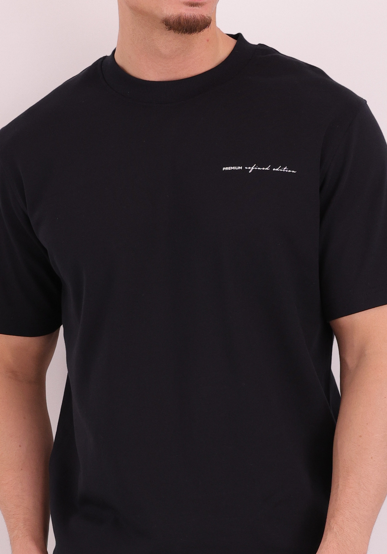 JACK & JONES T-shirt Owen 12292397 Zwart