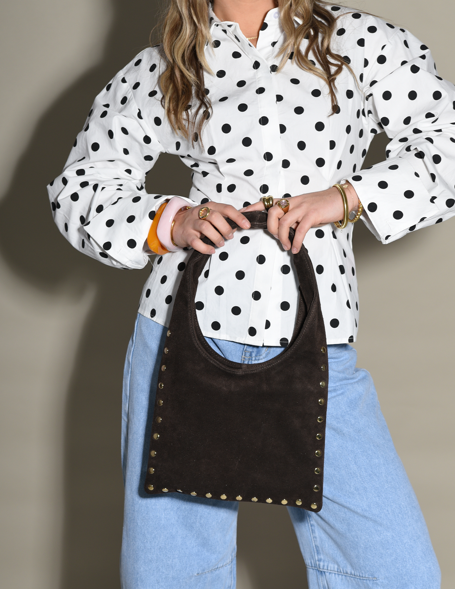BELIEVE Tas Endless edge RL-0992-DBR Donker bruin