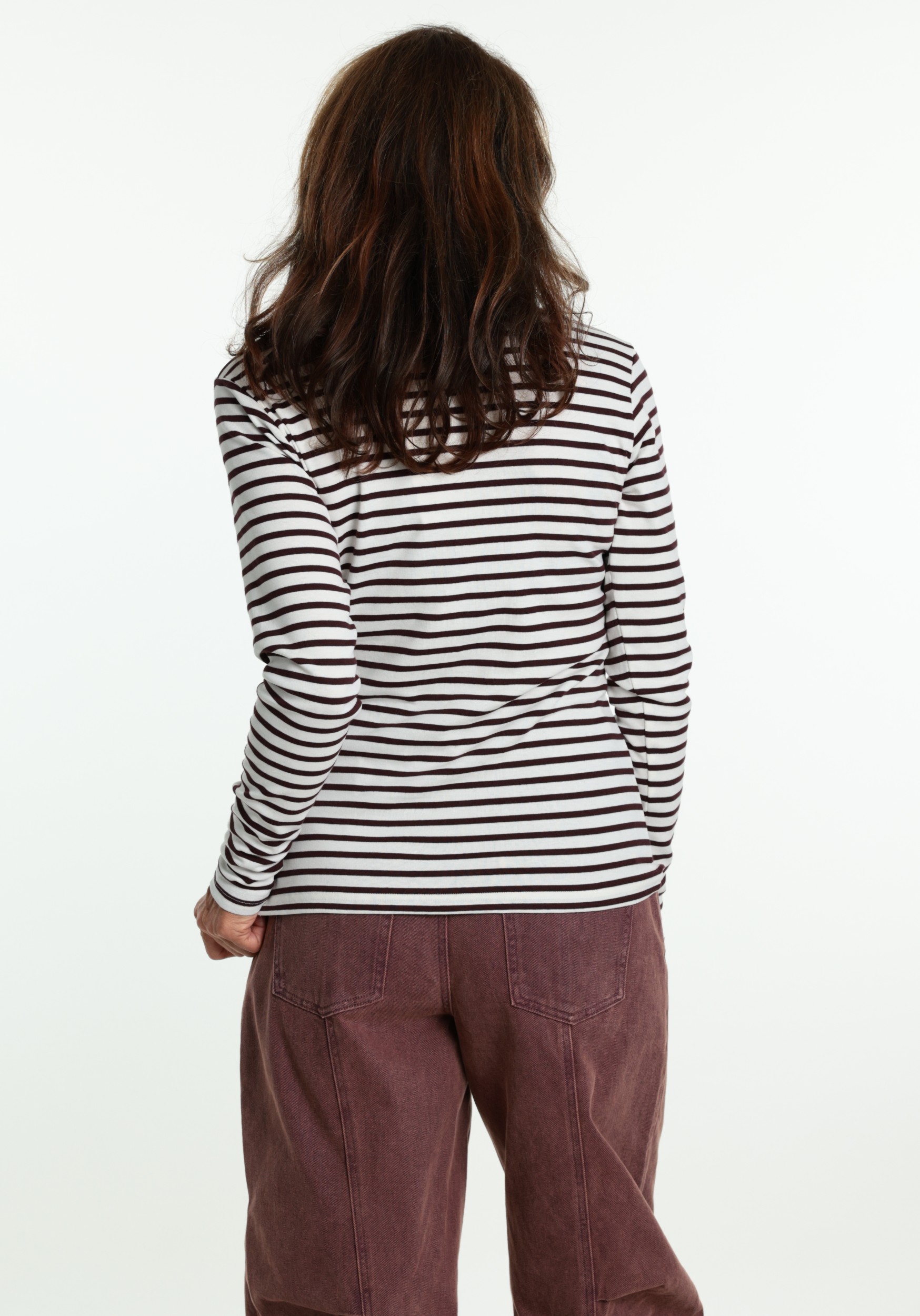 Kaffe Clothing T-shirt Liddy 10502821 Donker bruin