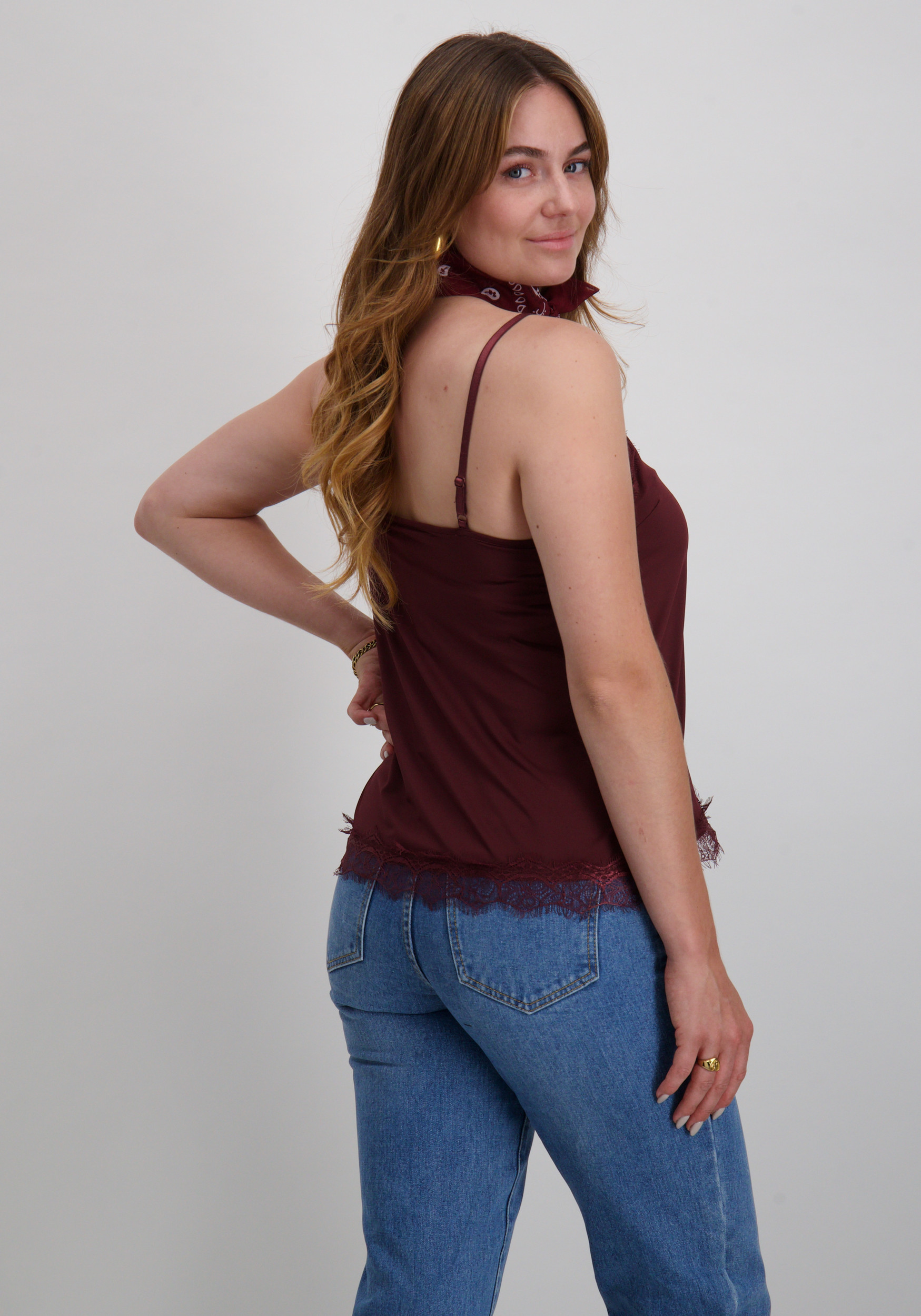 FREE|QUENT Top Bicco 120962 Bordeaux