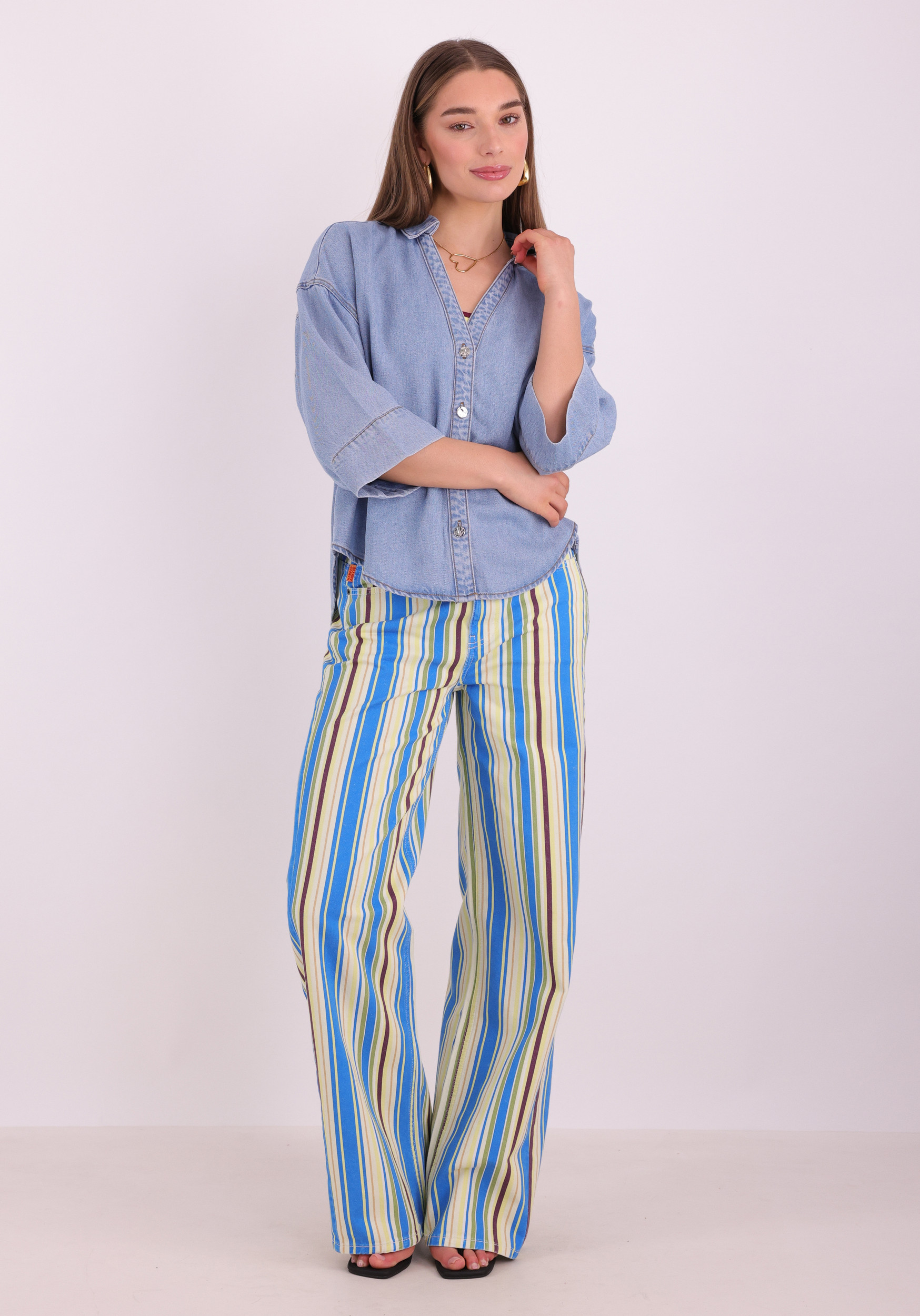 FREE|QUENT BLouse Milo 207843 Jeans blauw