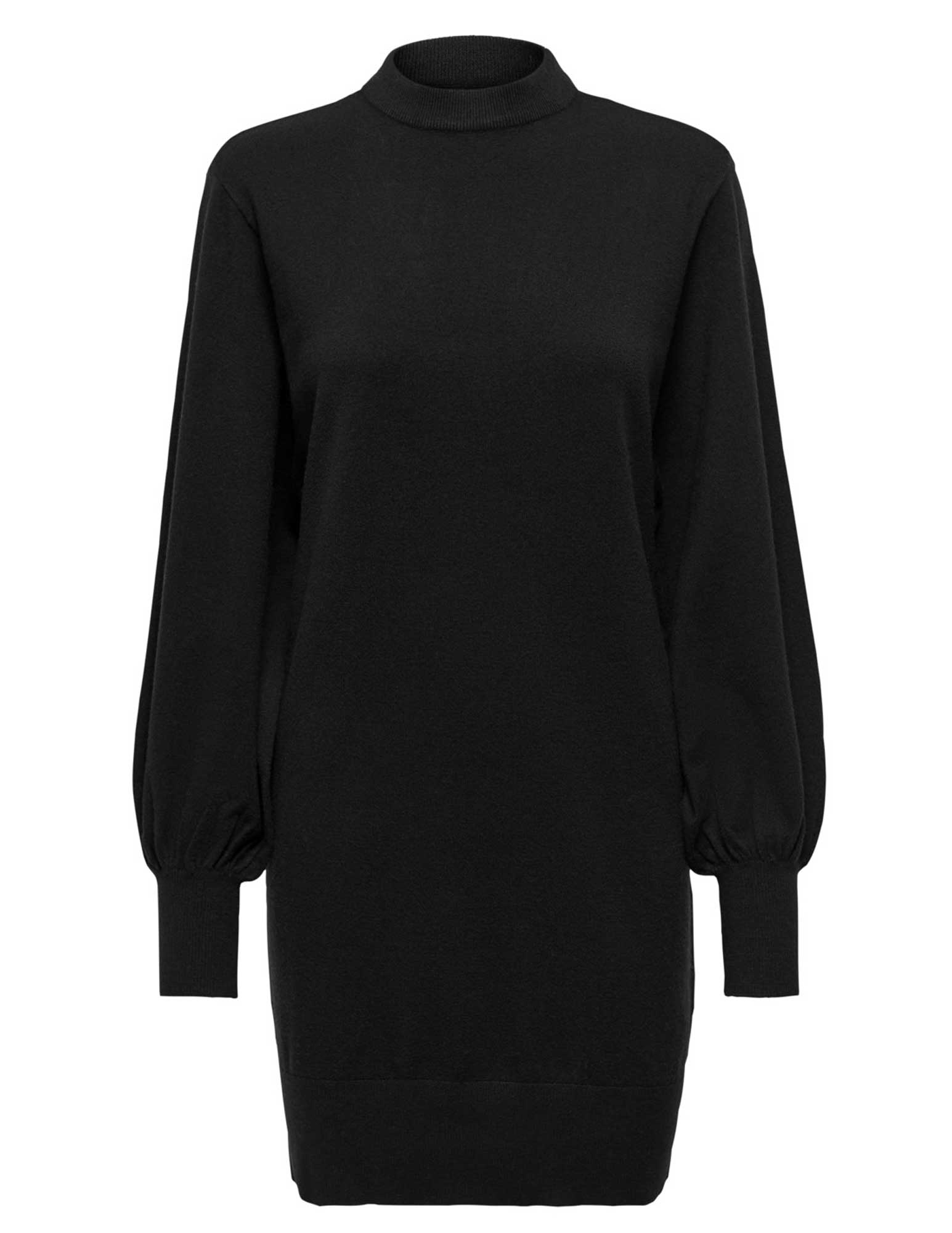 Only Sweaterdress Labelle 15210835 Zwart