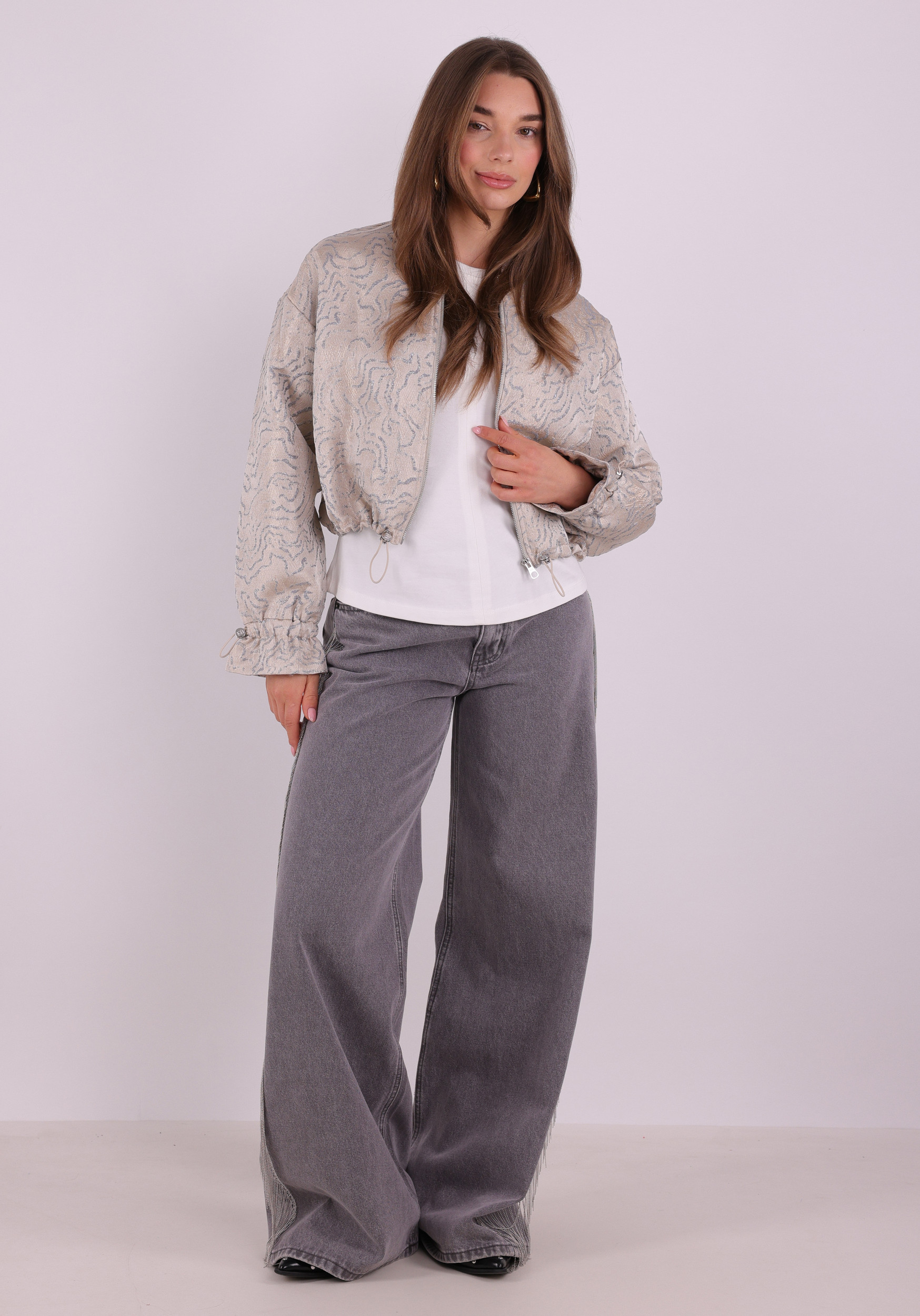 Lofty Manner Jacket Brienna RB41 Zilver