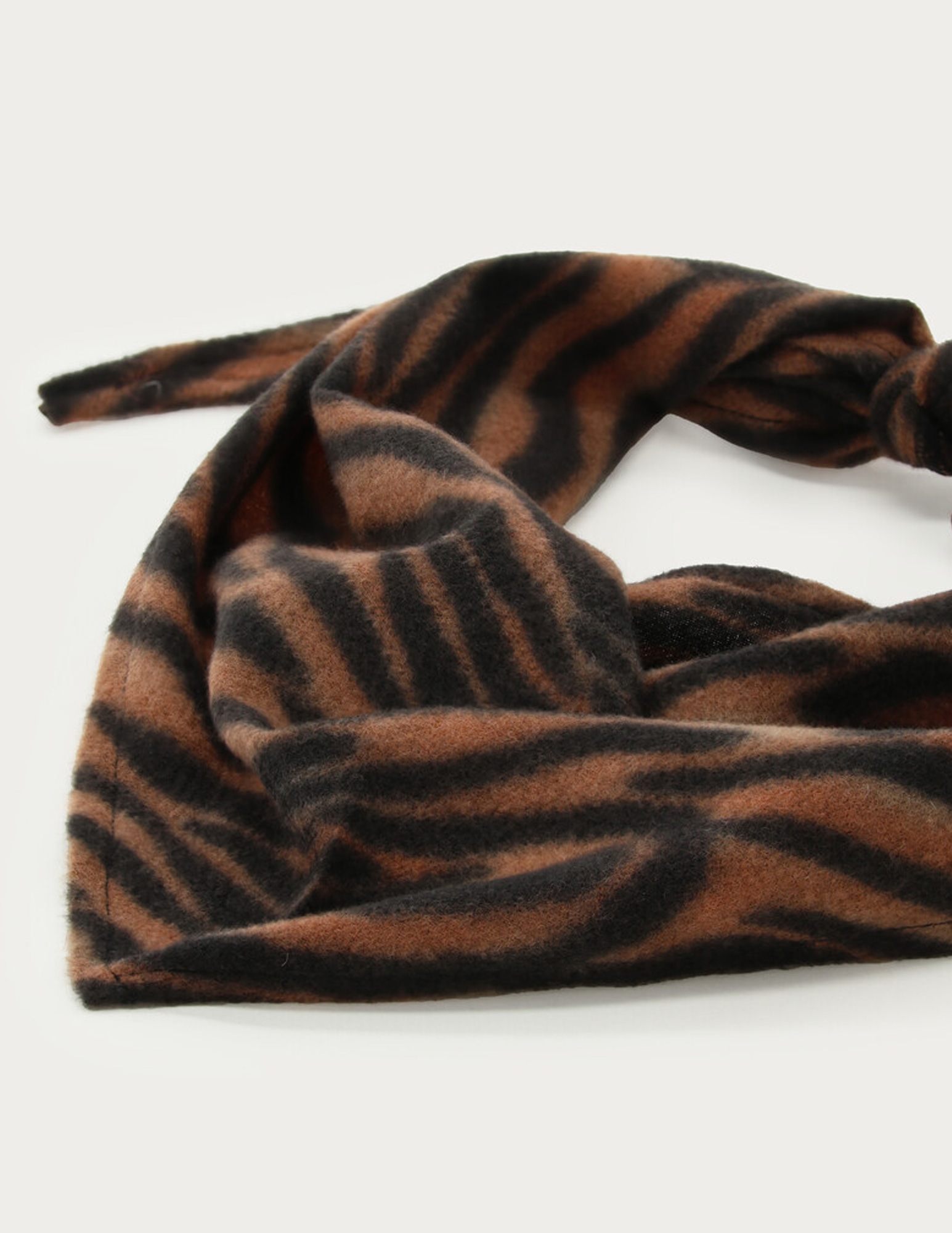 My Jewellery Triangle sjaal Tijgerprint MJ14344 Bruin