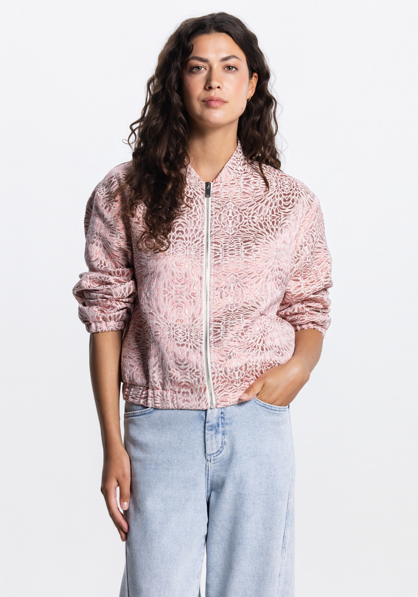 Jansen Amsterdam Bomberjack ROX SS26 Rose
