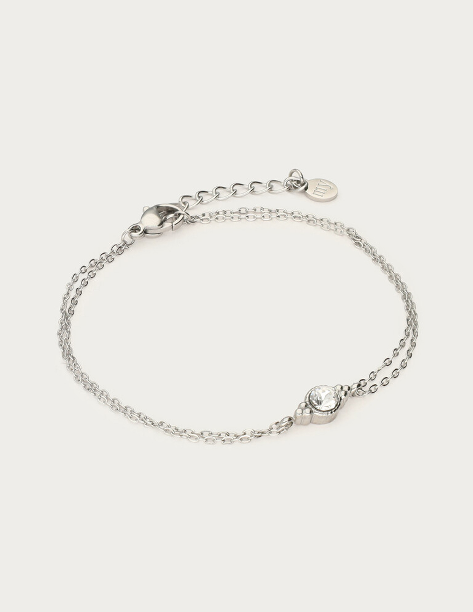 My Jewellery Special armband "You are loved" MJ13798 Zilver