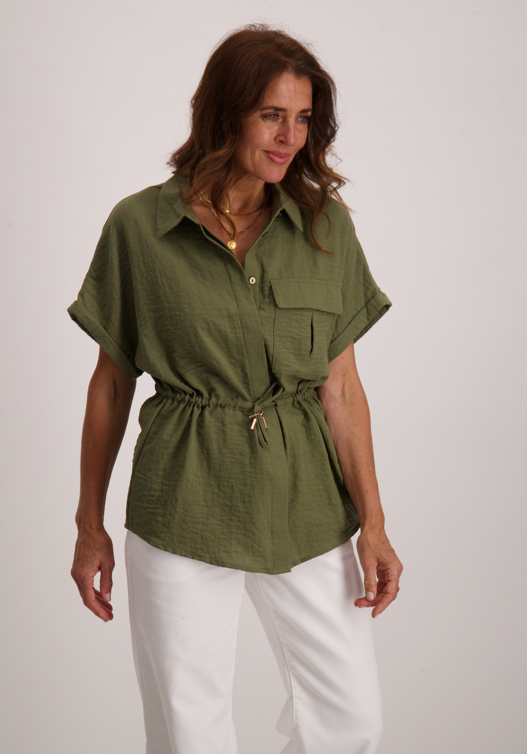 Only Blouse Emmia 15352615 Groen