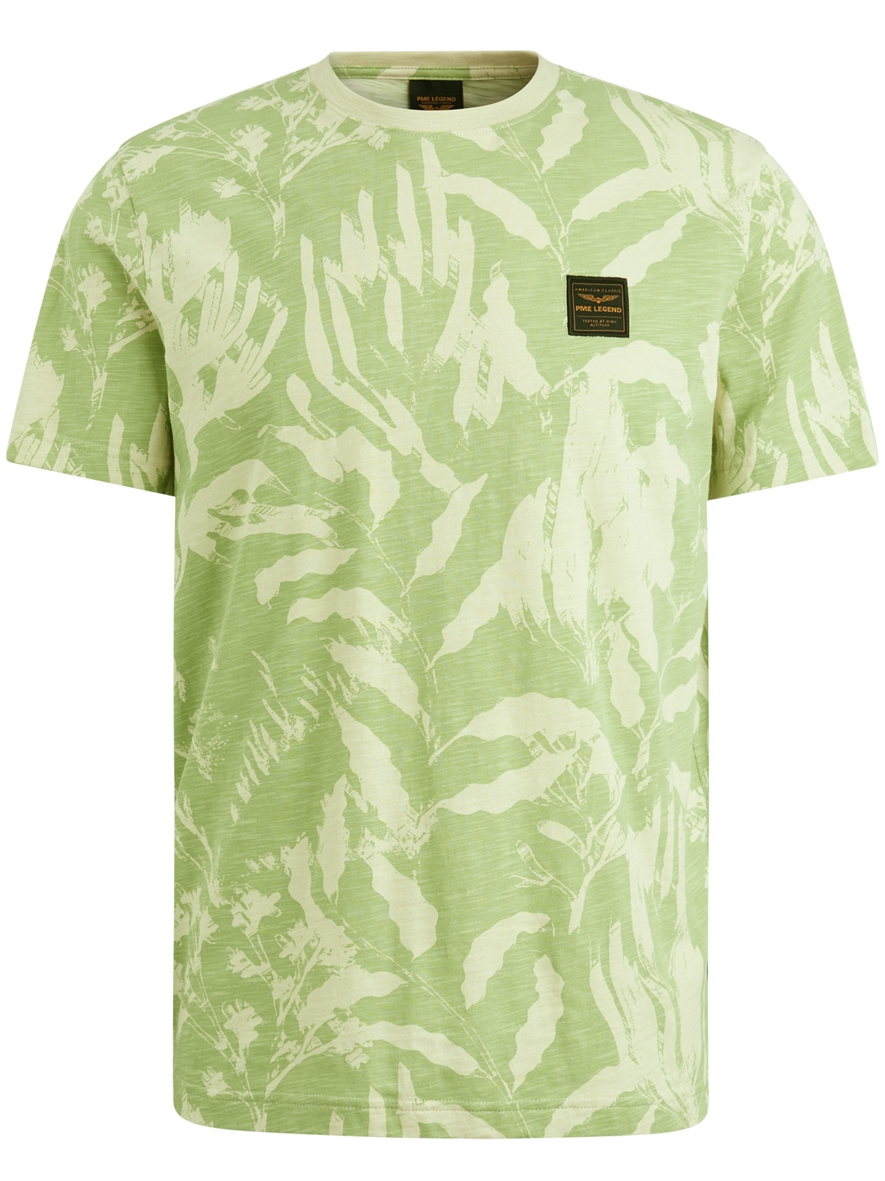 PME Legend T-shirt all-over print PTSS2504588 Groen