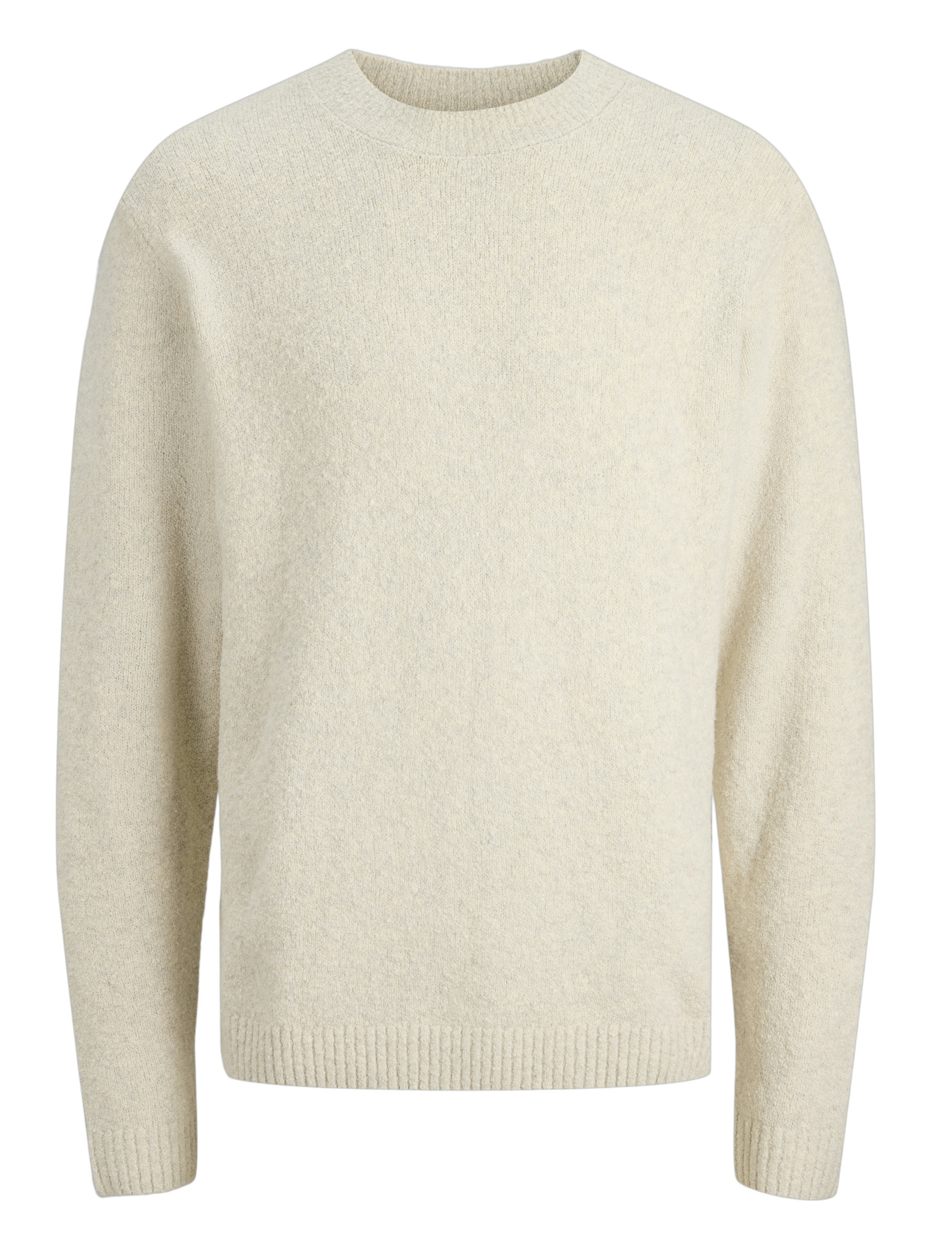 Jack & jones Trui Blamaverick 12286144 Wolwit-ecru