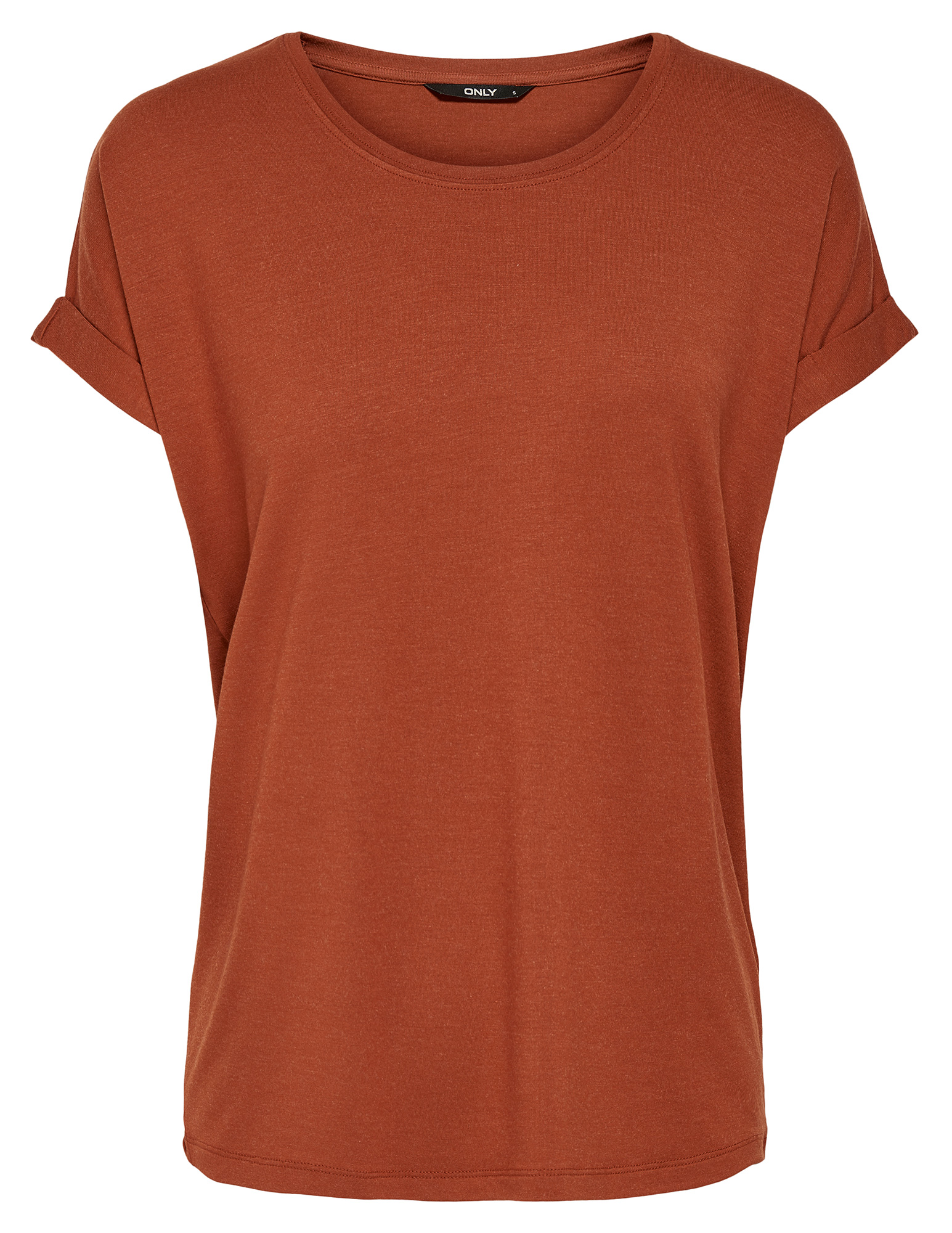 ONLY T-shirt Moster 15106662 Donker Oranje