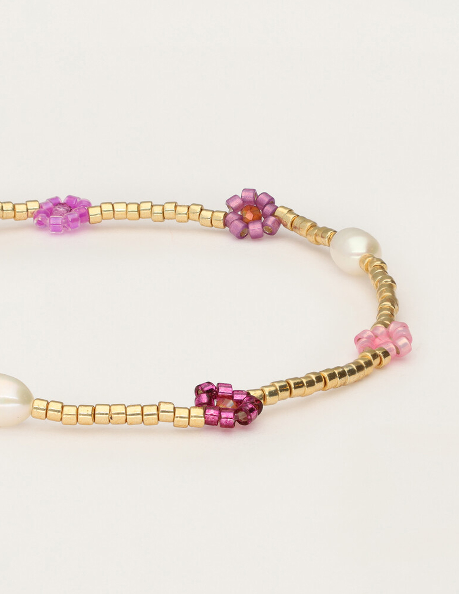 My Jewellery Sunrocks kralen armband MJ12211 Goud