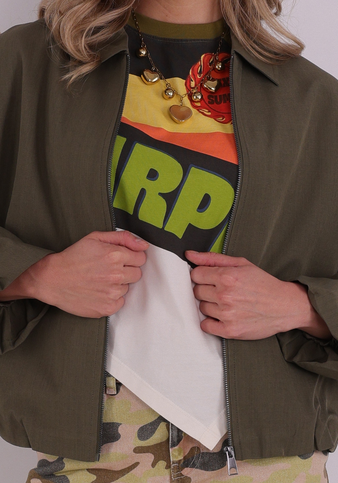 Vero moda Bomberjack Nova 10339008 Groen