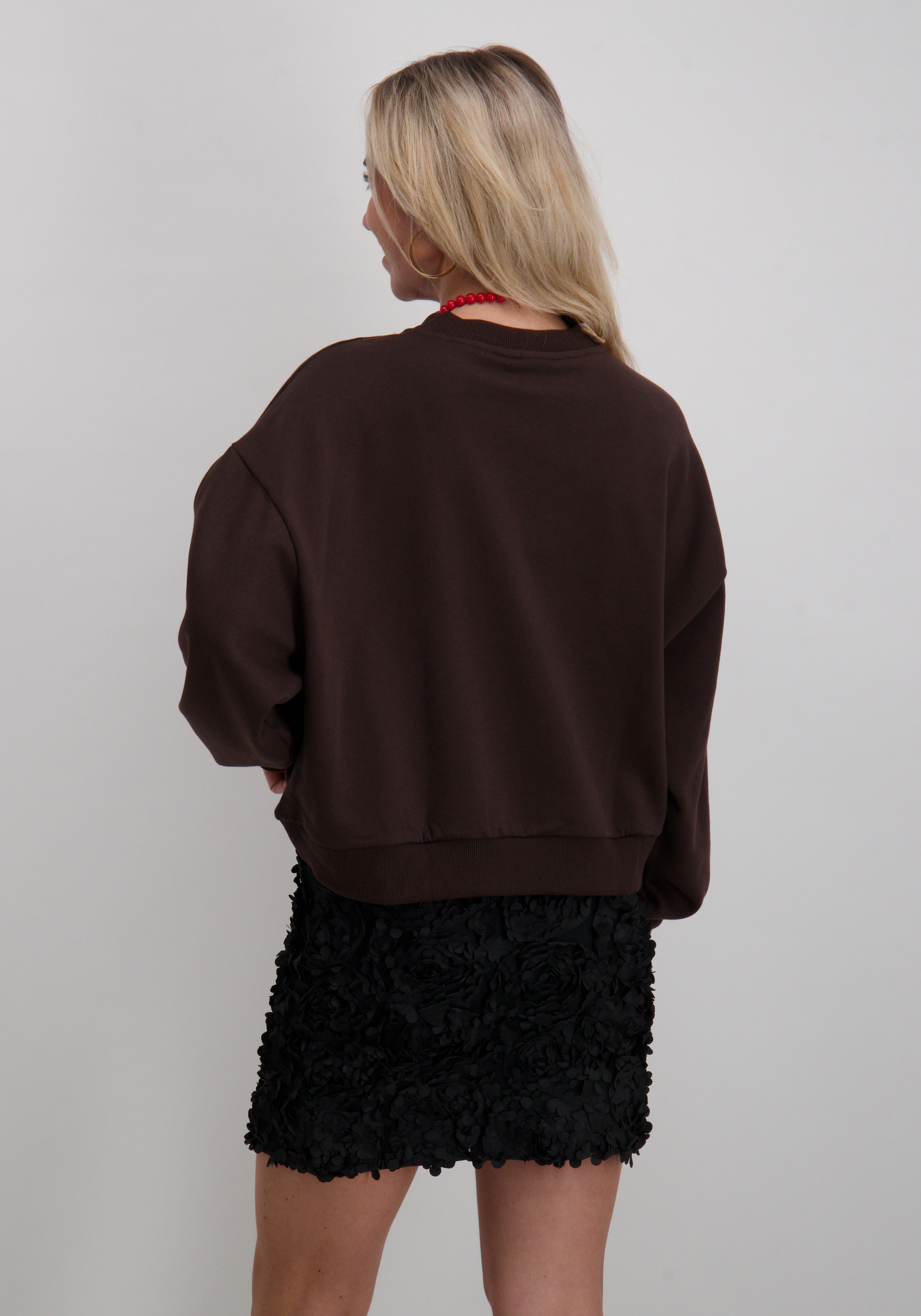 Kaffe Clothing Sweater Lise 10510868 Donker bruin