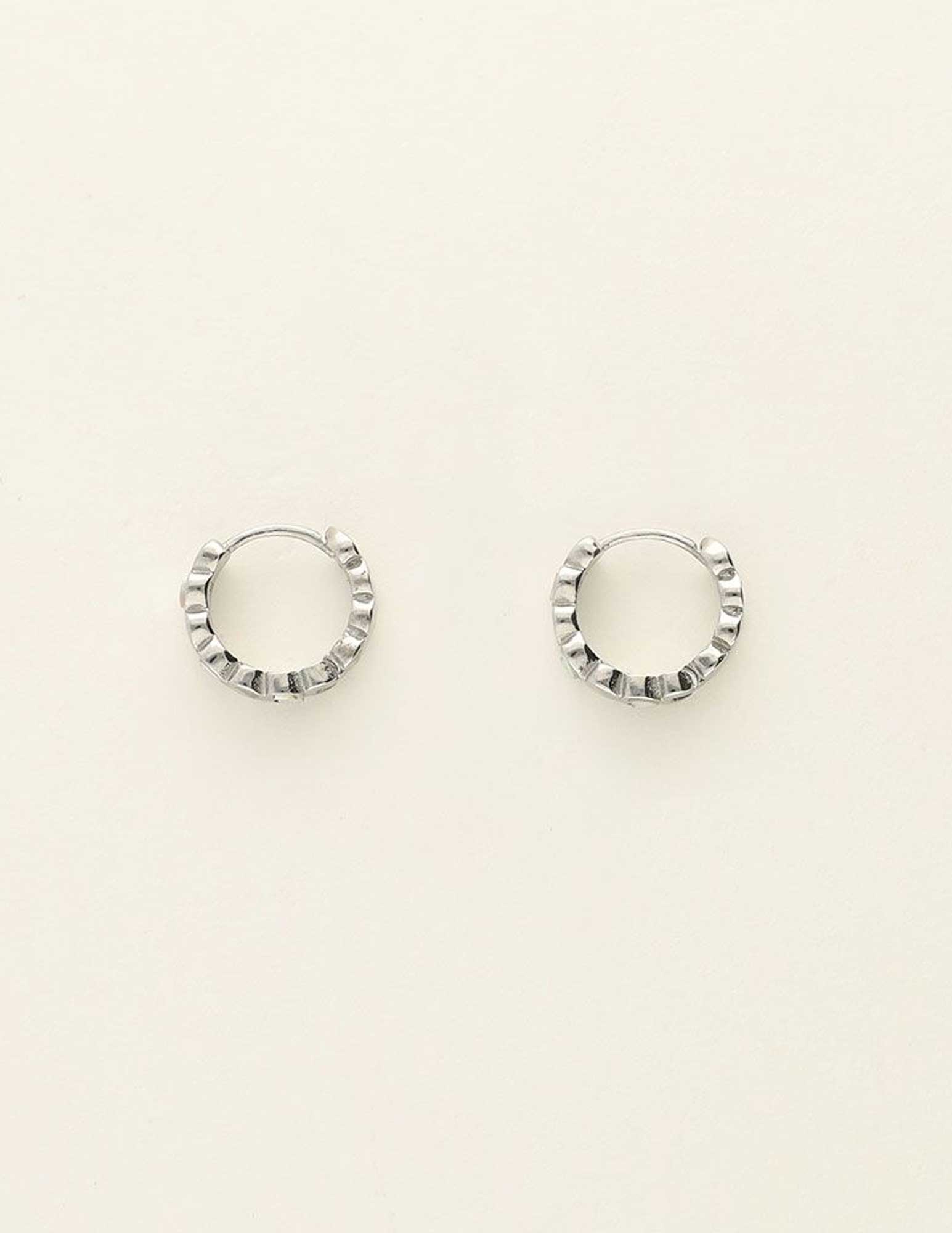 My Jewellery Oorringen met hartjes MJ09210 Zilver