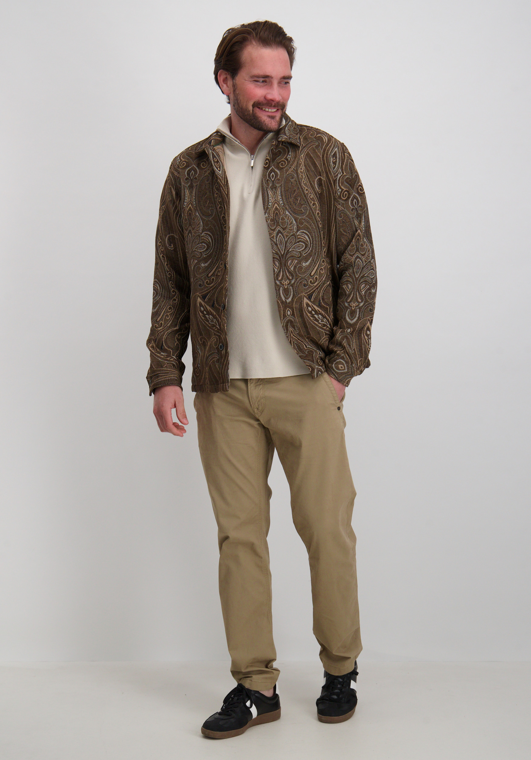 No Excess Overshirt all-over print 29530905 Bruin