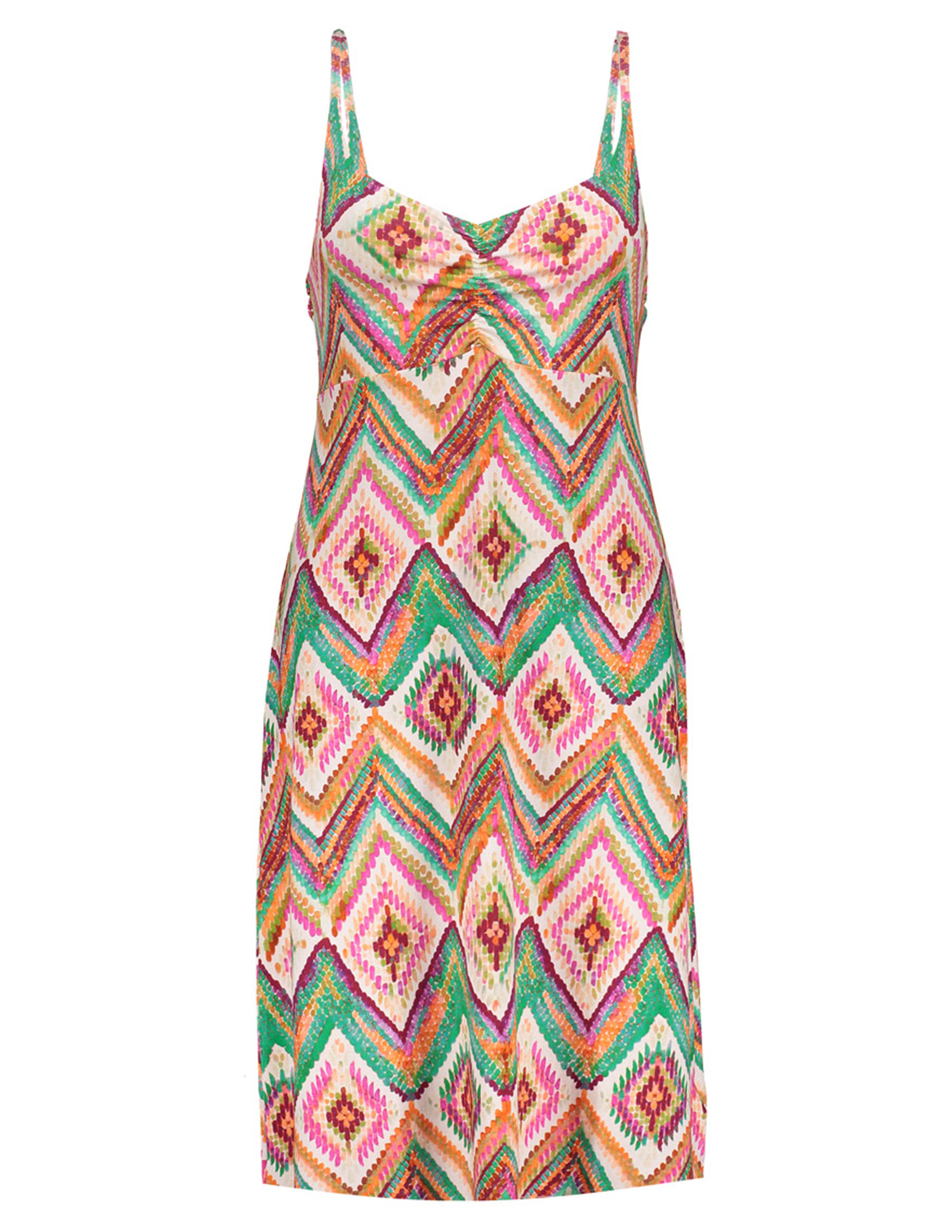 Geisha Jurk all-over print 67420-60 NOA Turquoise