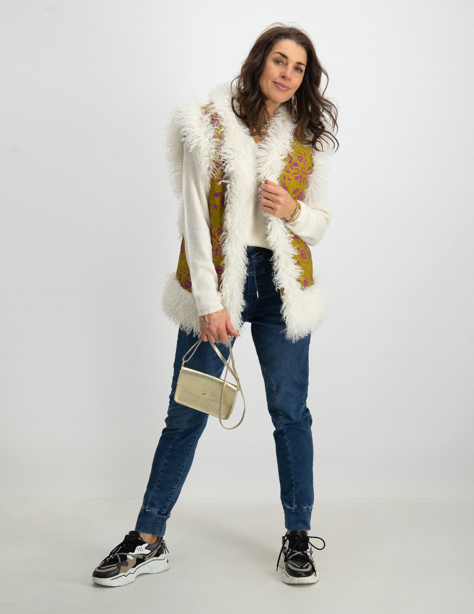 Cup of Joe Broek Mila Jeans blauw