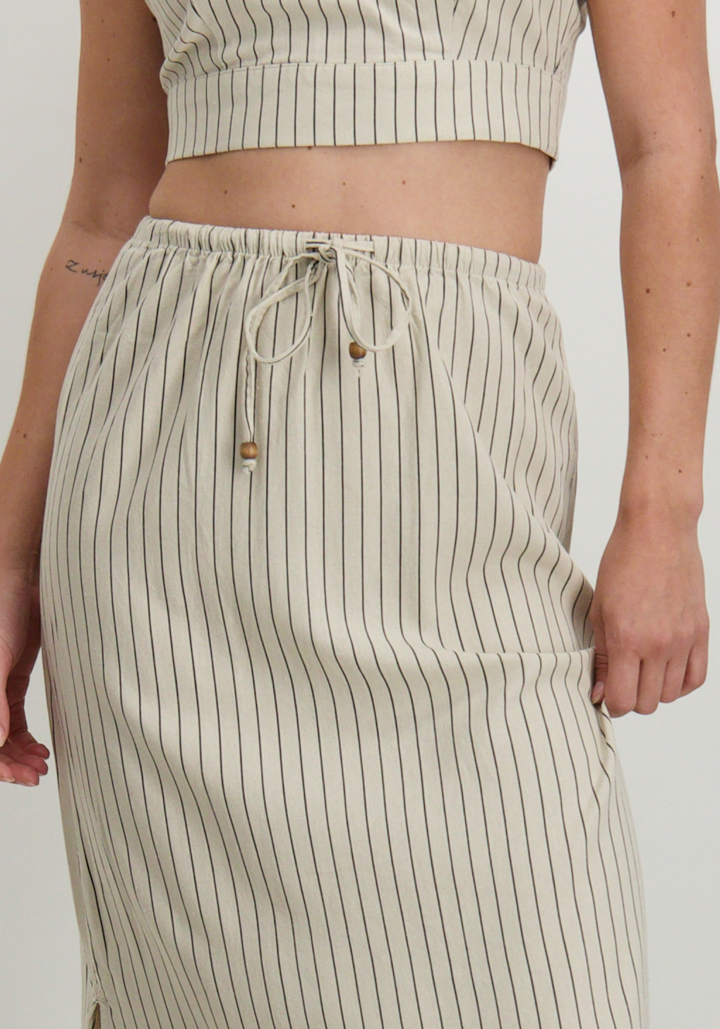 Vero moda Rok Mymilo 10321622 Taupe