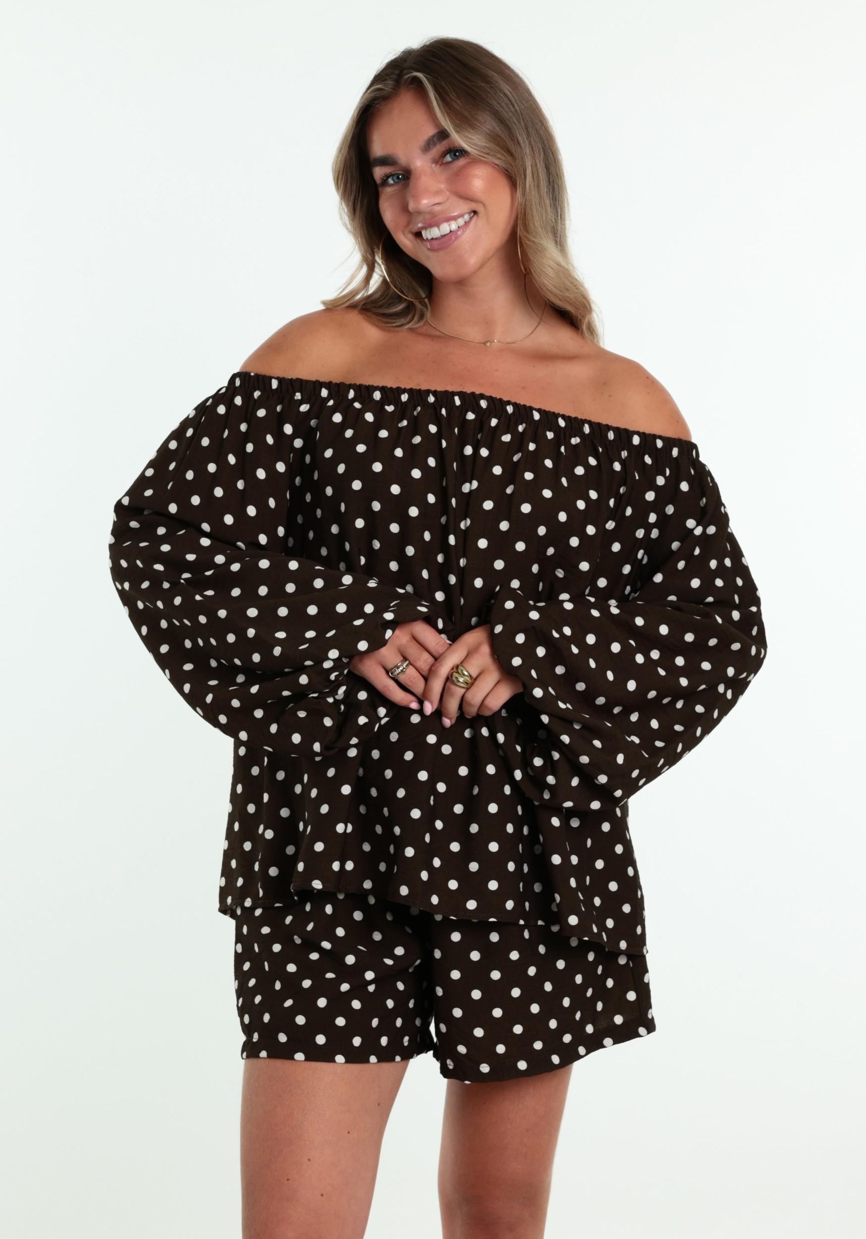 BELIEVE Blouse Breeze B-8571_1-TOP Bruin