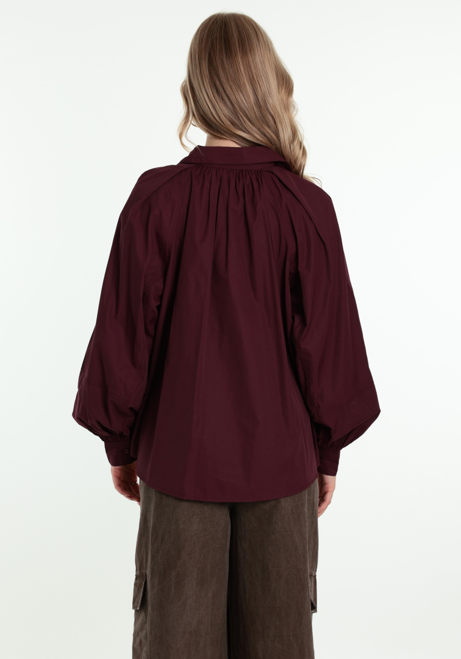 ONLY Blouse River 15370568 Donker Paars