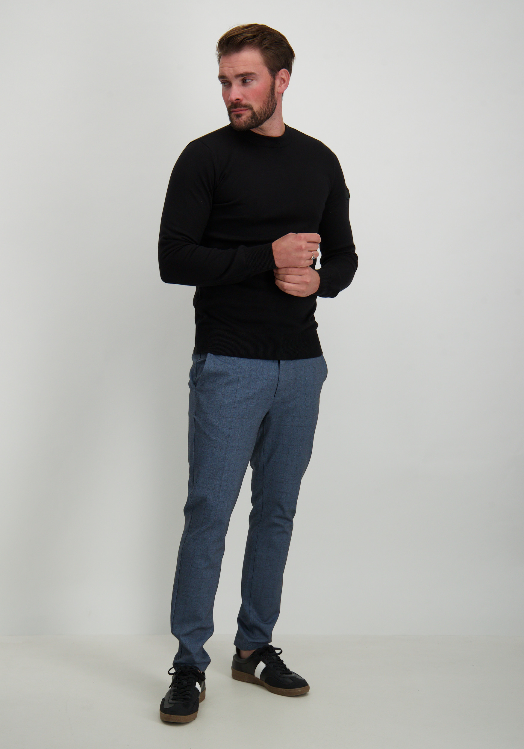 Malelions Trui MM3-AW24-05 Zwart