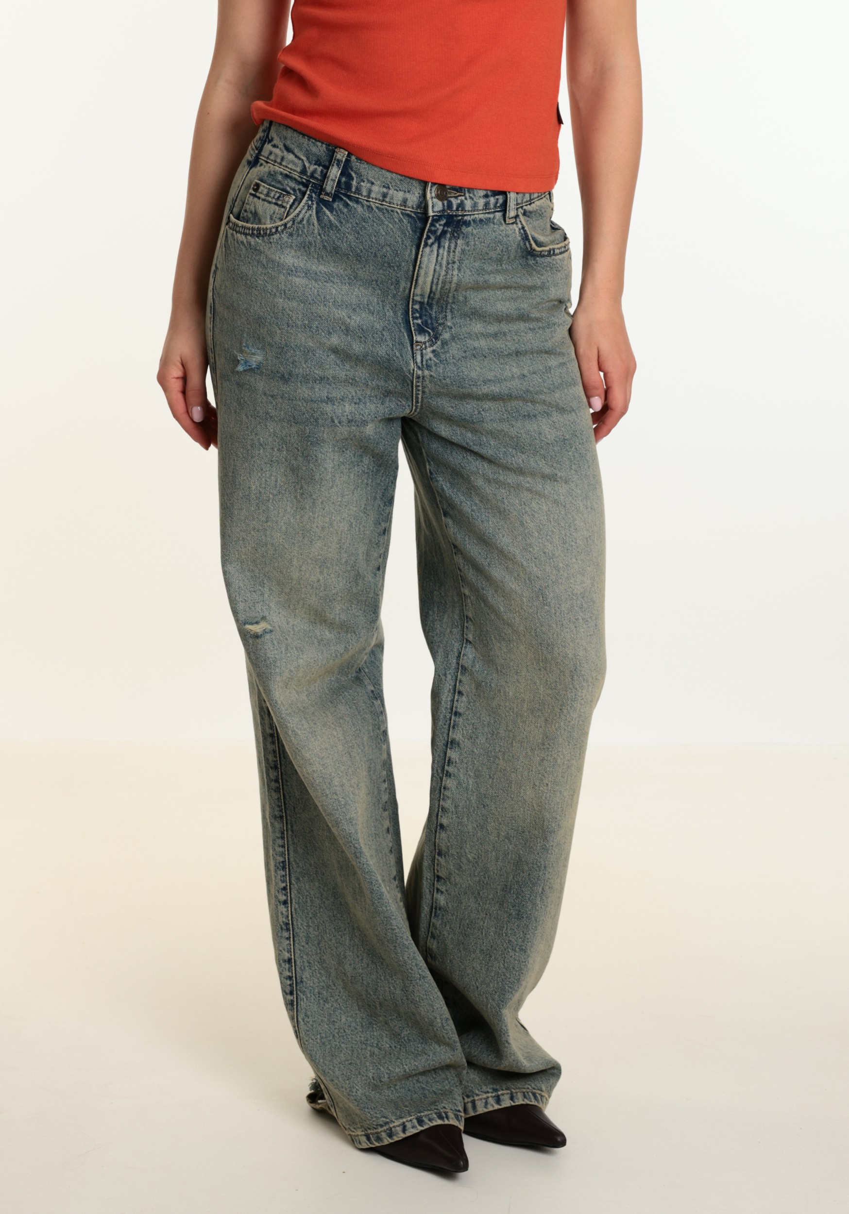 Harper & Yve Jeans Lucky Yve AWT6D100 Jeans blauw