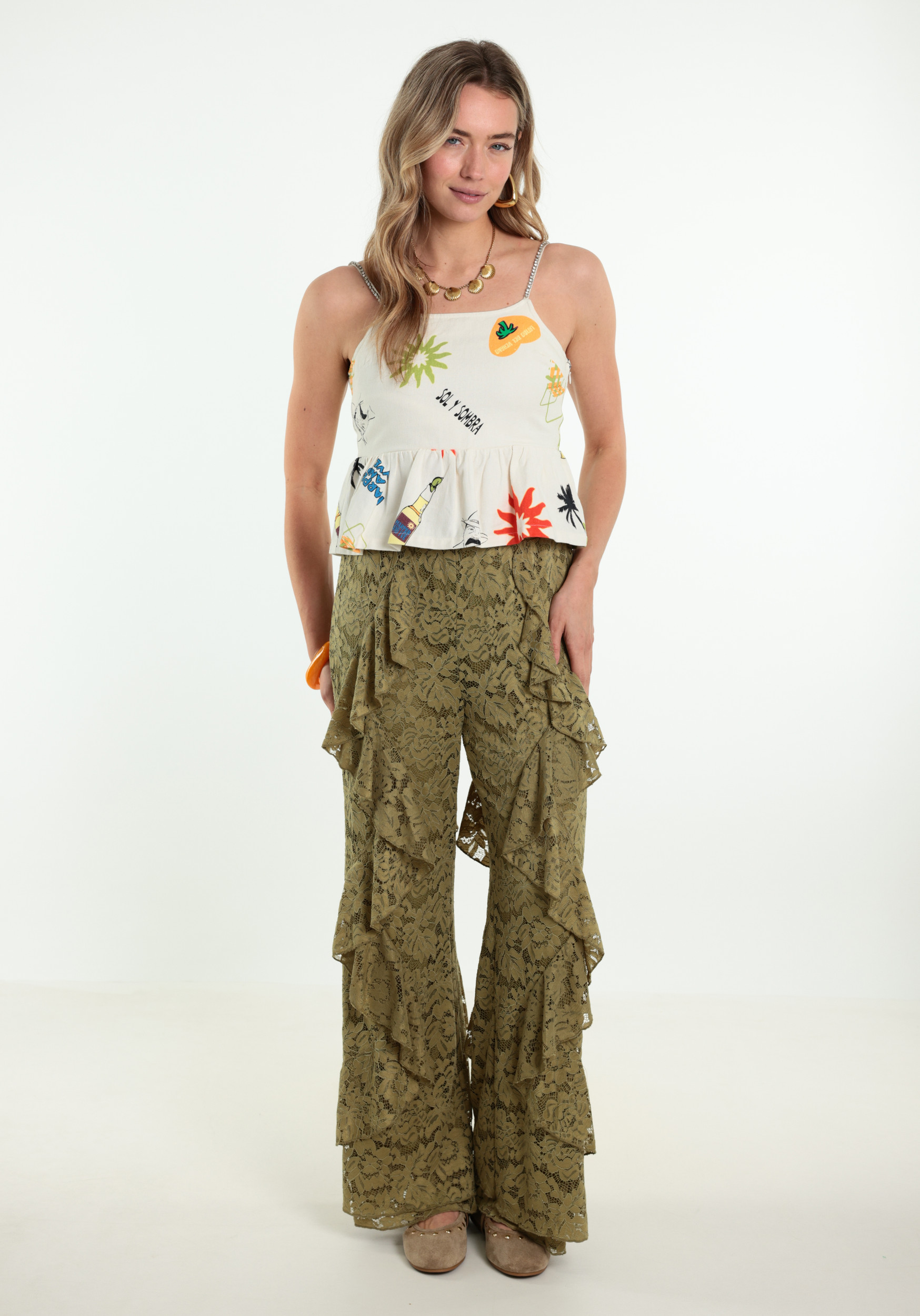 Harper & Yve Top Day HS6C404 Ecru