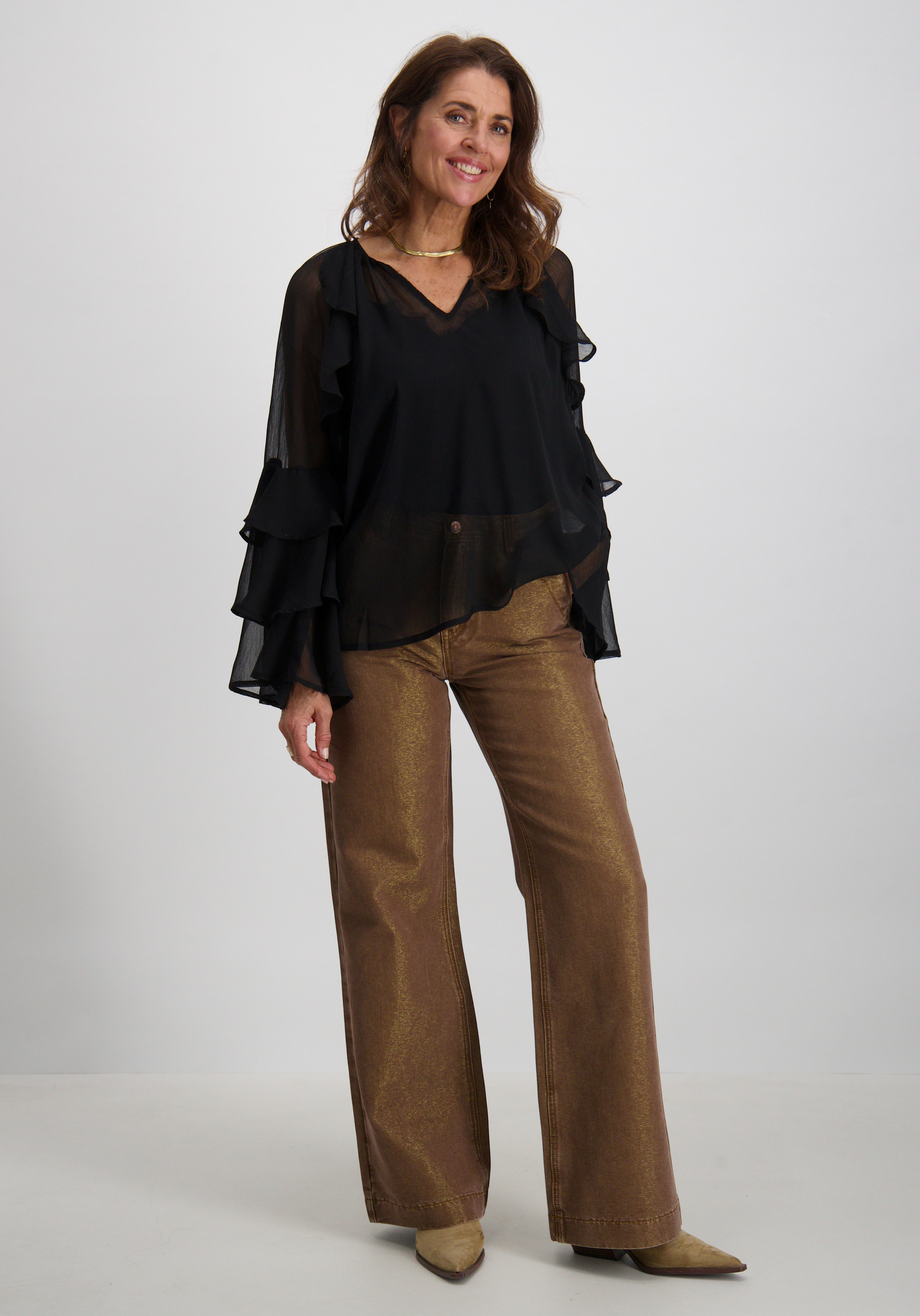 Culture Blouse Lianoa 50112465 Zwart