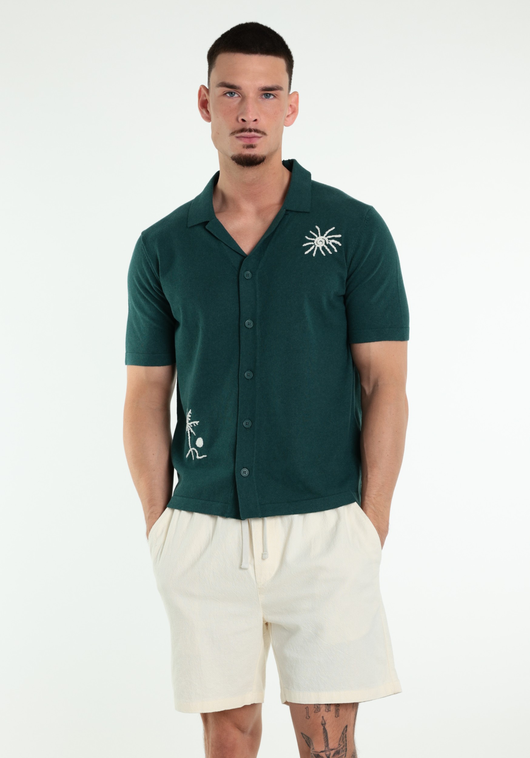 ONLY & SONS Overhemd Milo 22038017 Donker groen