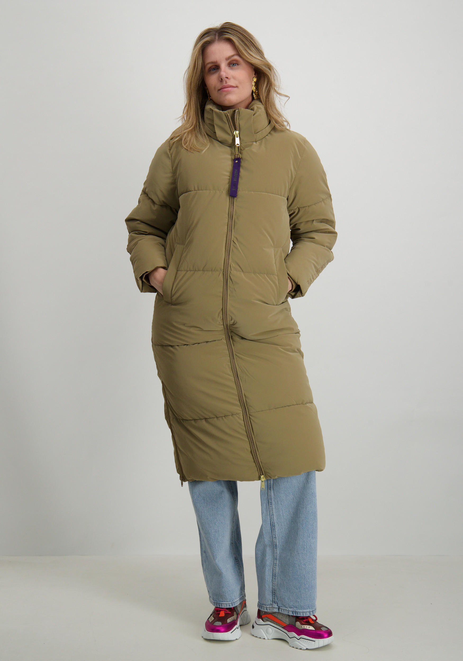 Harper & Yve Jas Yitty AW24N217 Donker beige