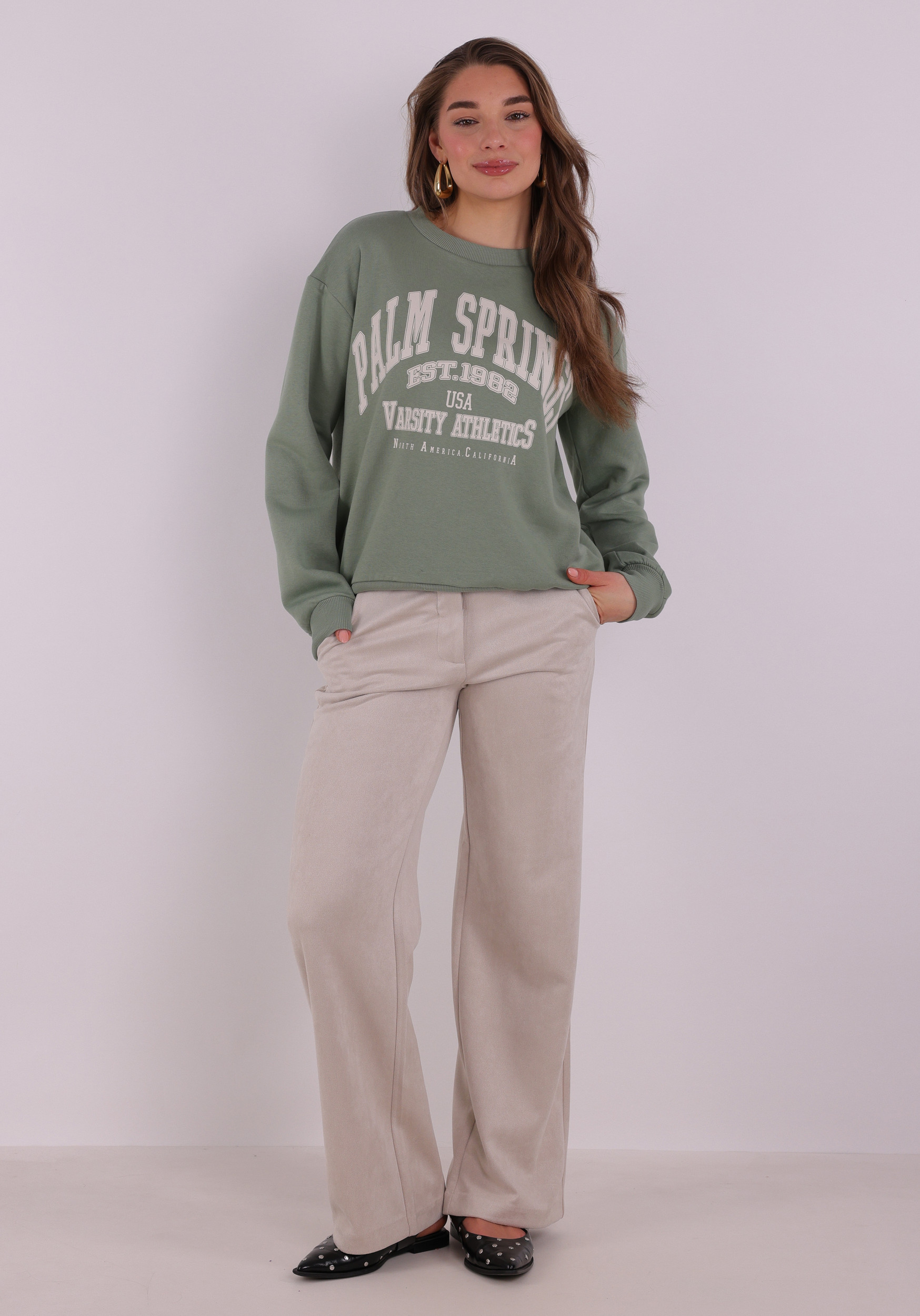 Kaffe Clothing Sweater Sussi 10511087 Licht groen