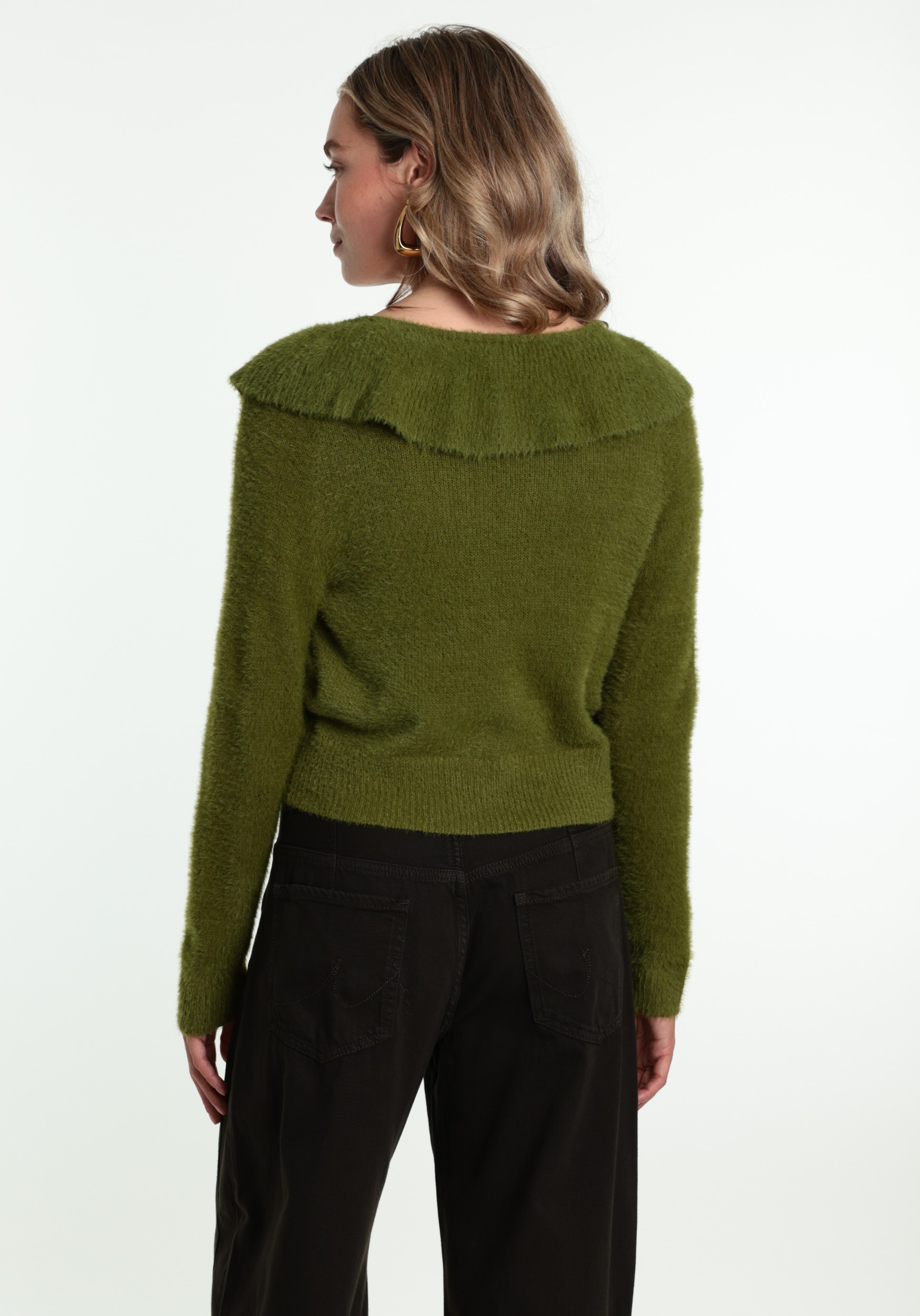 VERO MODA Vest Puff 10347195 Midden groen