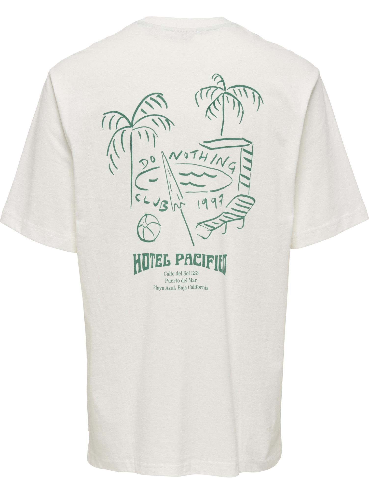 ONLY & SONS T-shirt Milo 22035271 Wolwit-ecru