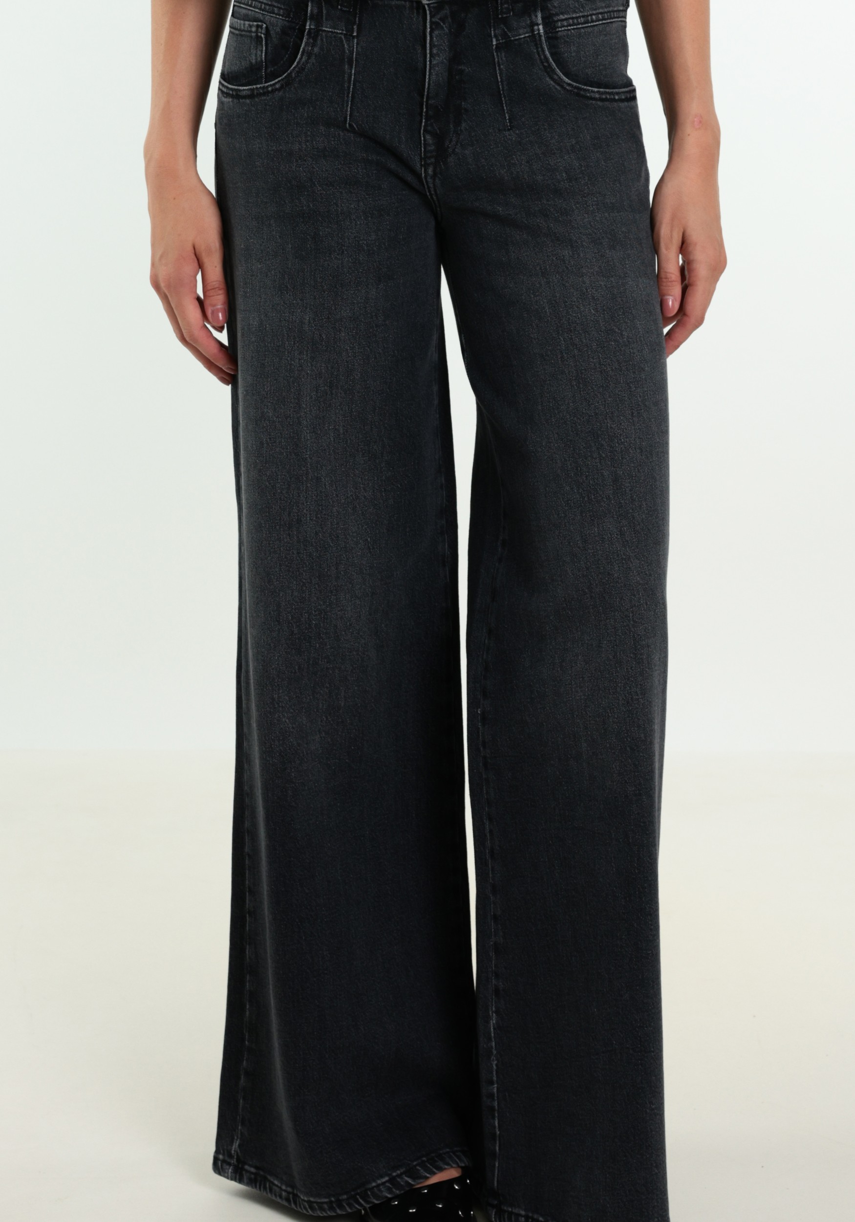 Para Mi Jeans Lizzy stud FW261.266431-D205 Antraciet
