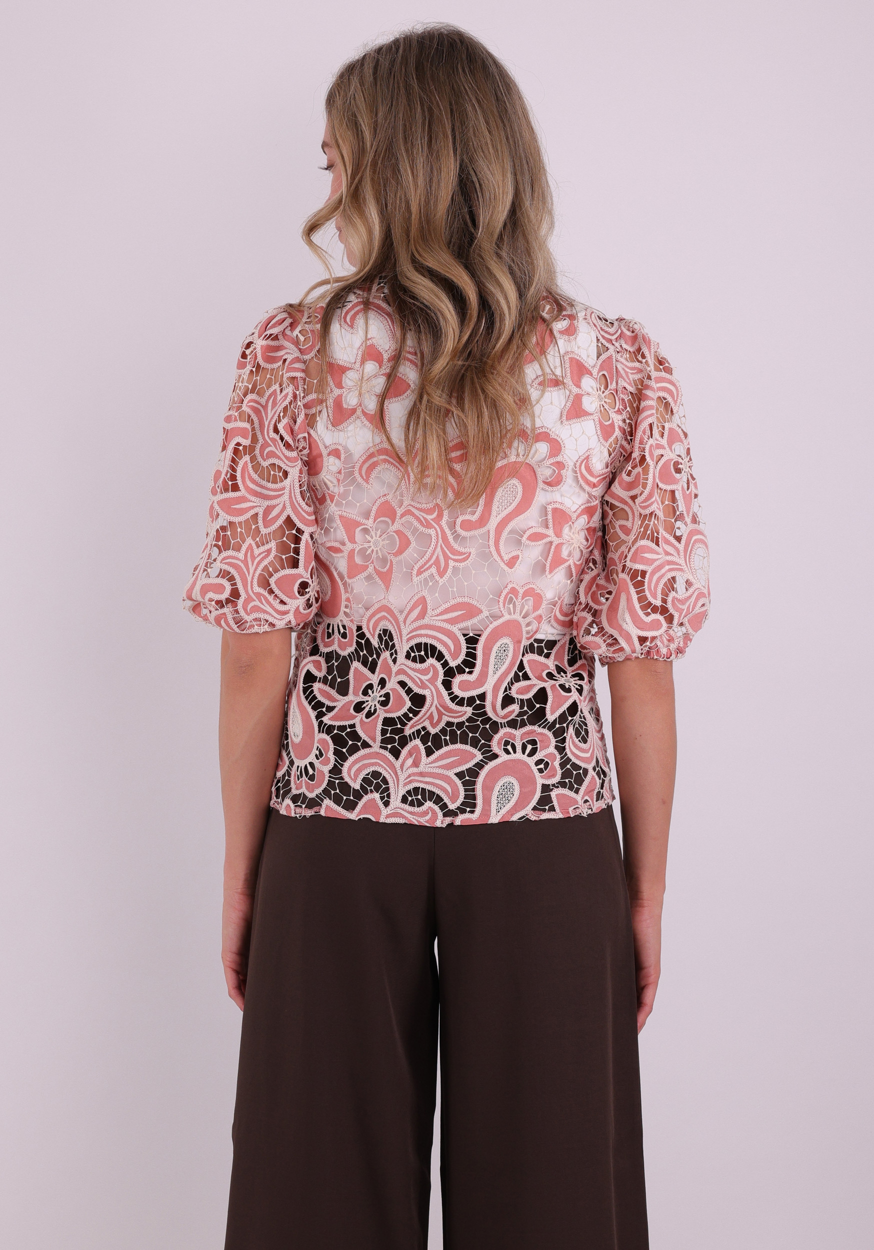 Aaiko BV Blouse shaila pes 526 Rose