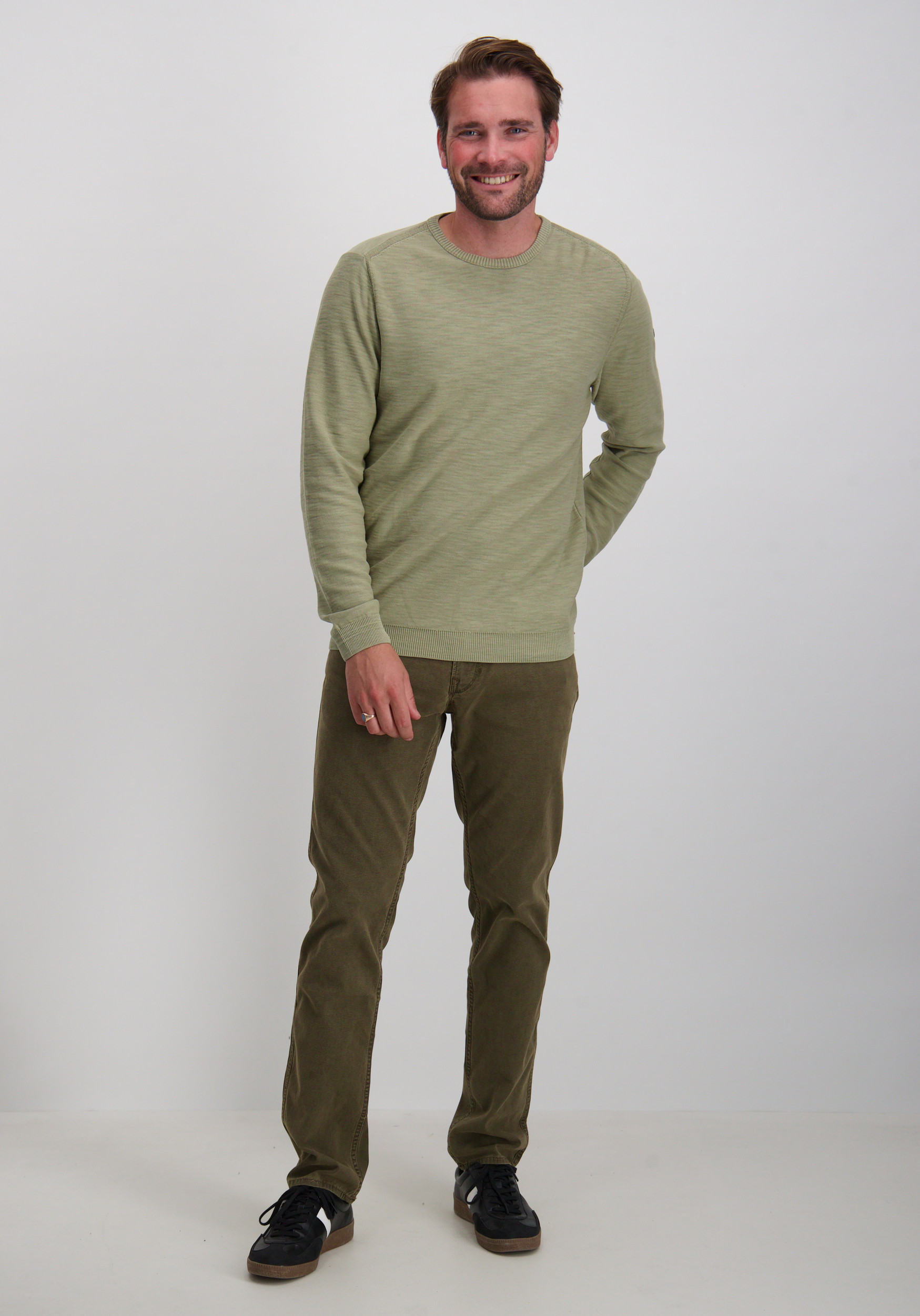 No Excess Trui 29210702SN Licht groen