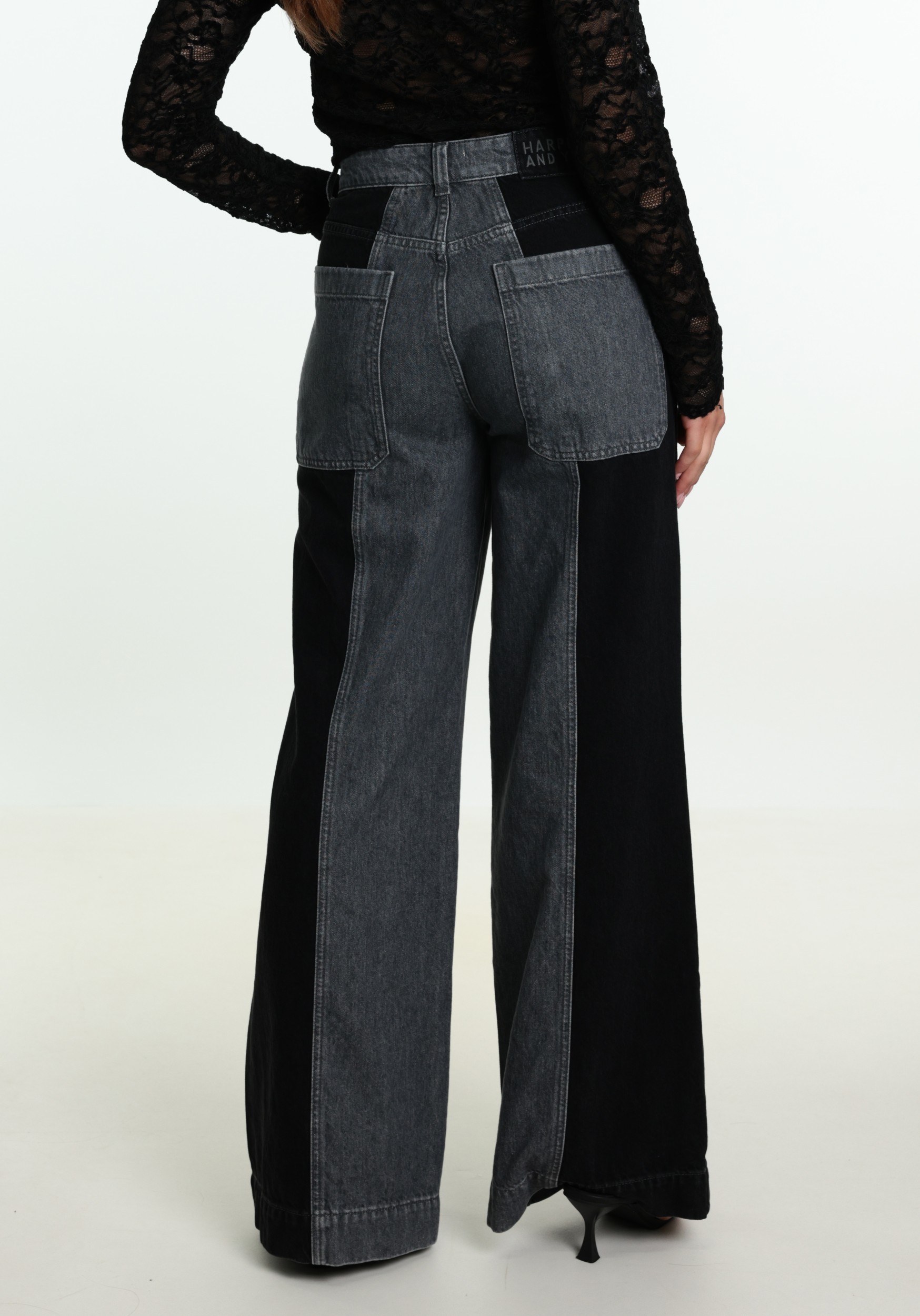 Harper & Yve Jeans Madelynn AW6R101 Grijs