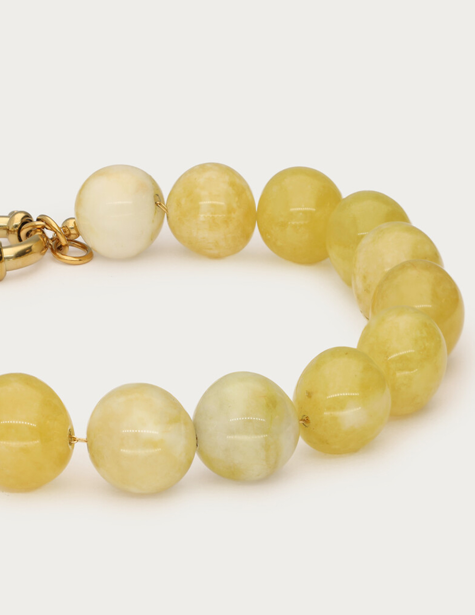 My Jewellery Kralen armband MJ14559 Licht geel