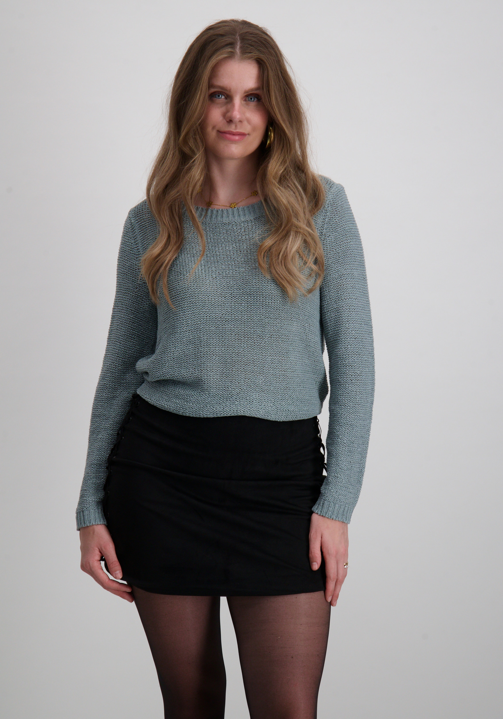 Only Pullover trui Geena 15113356 Licht Blauw