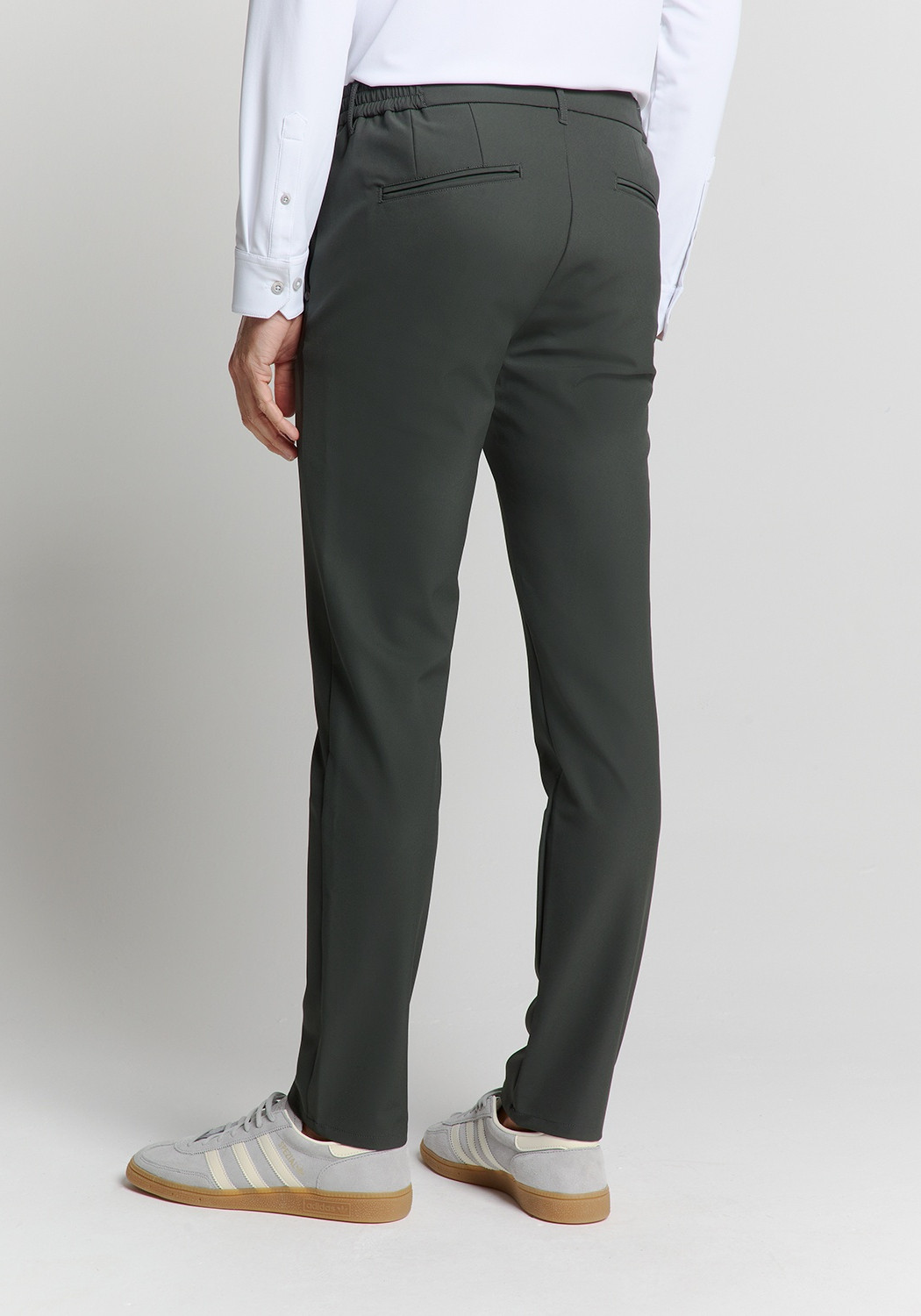 No Excess Chino 4-Way Stretch N705015 Donker Grijs
