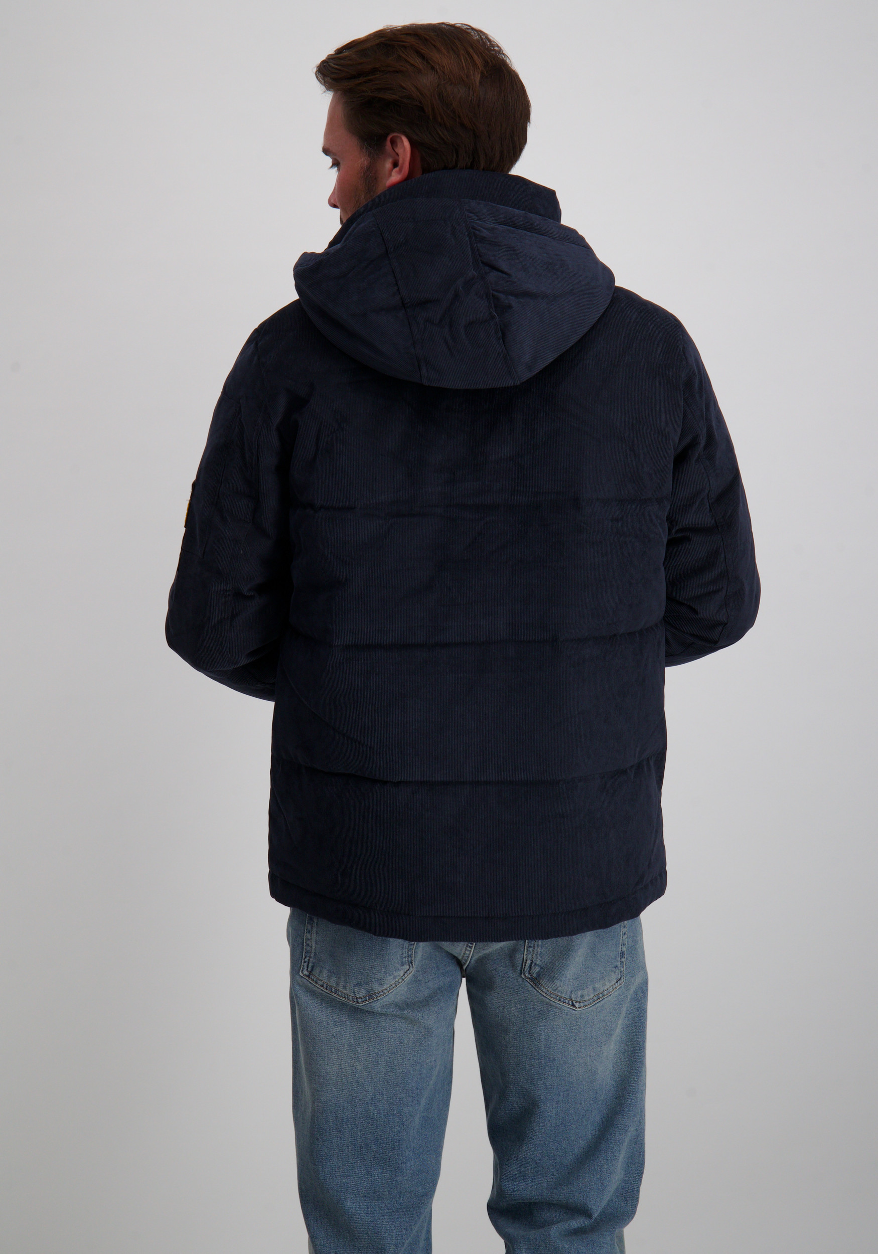 PME Legend Winterjas Globbler PJA2508104 Donker blauw