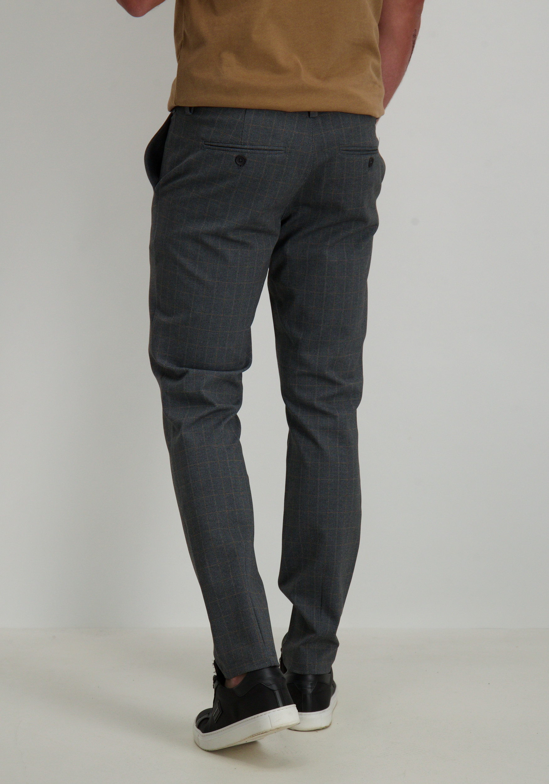 ONLY & SONS Mark pants herringbone 22026836 Antraciet